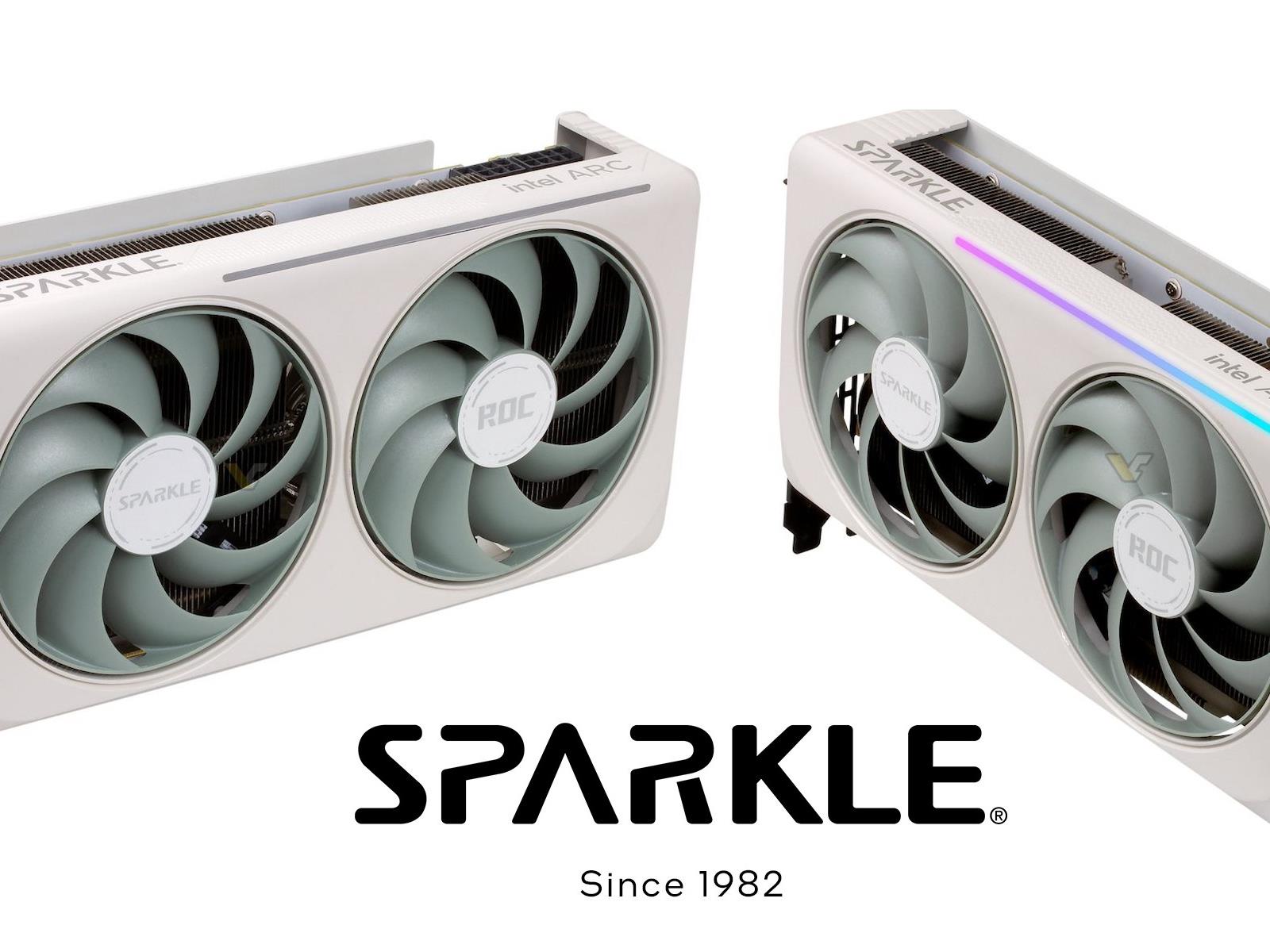 Sparkle's Intel Arc B580 ROC Luna GPU Breaks Cover And It Looks Stunning