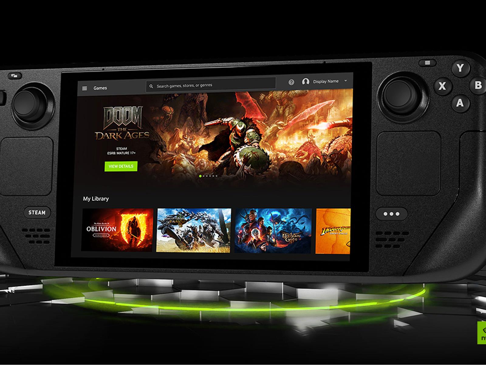 RTX On Handheld: GeForce NOW Levels Up Steam Deck With A Native App
