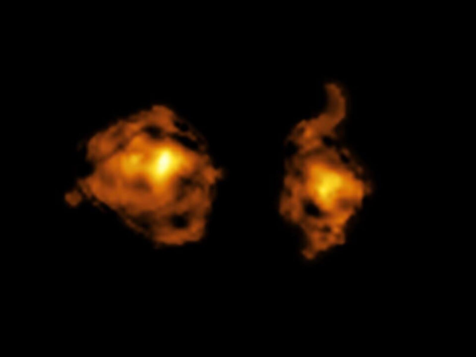 Astronomers Slack Jawed As Galaxies Battle In A Violent Cosmic Joust