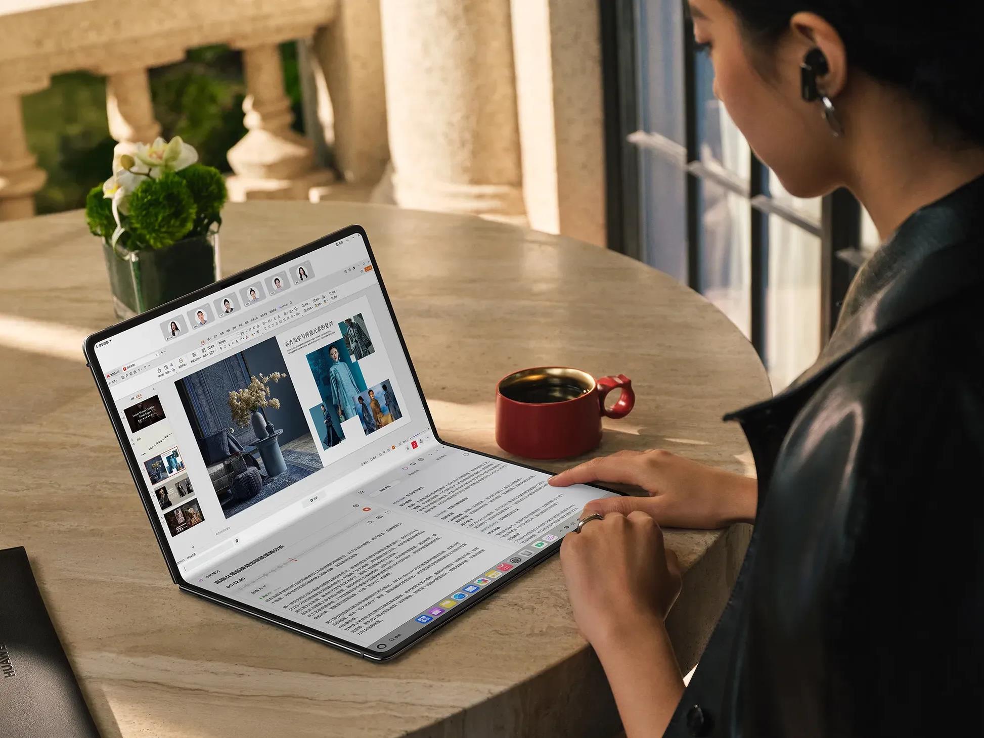 Forget Foldable iPad, Huawei MateBook Fold Is A Slick Folding Laptop That's All Screen