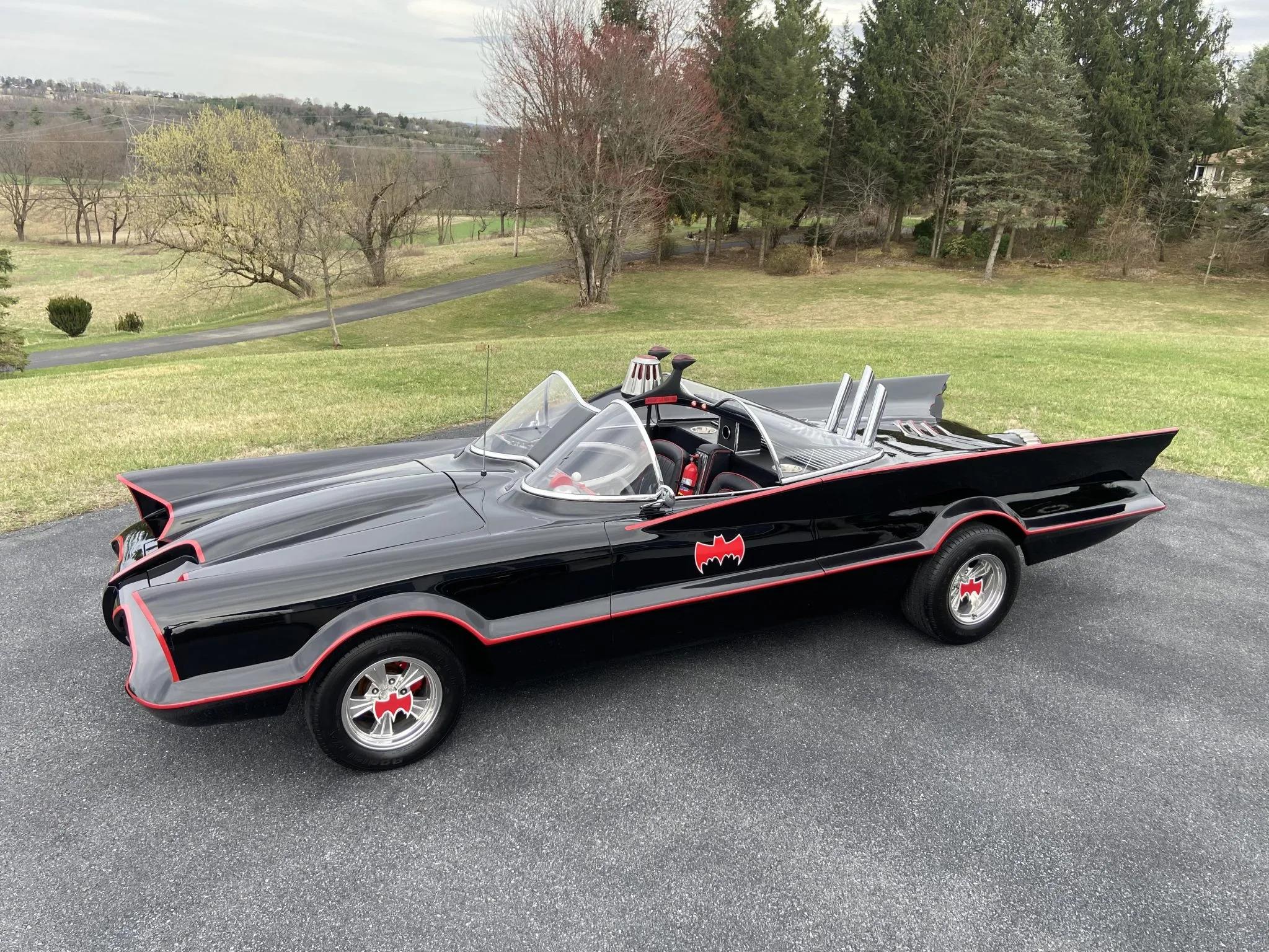 Holy Auction Block! Batmobile Replica With V8 Power Is Up For Auction