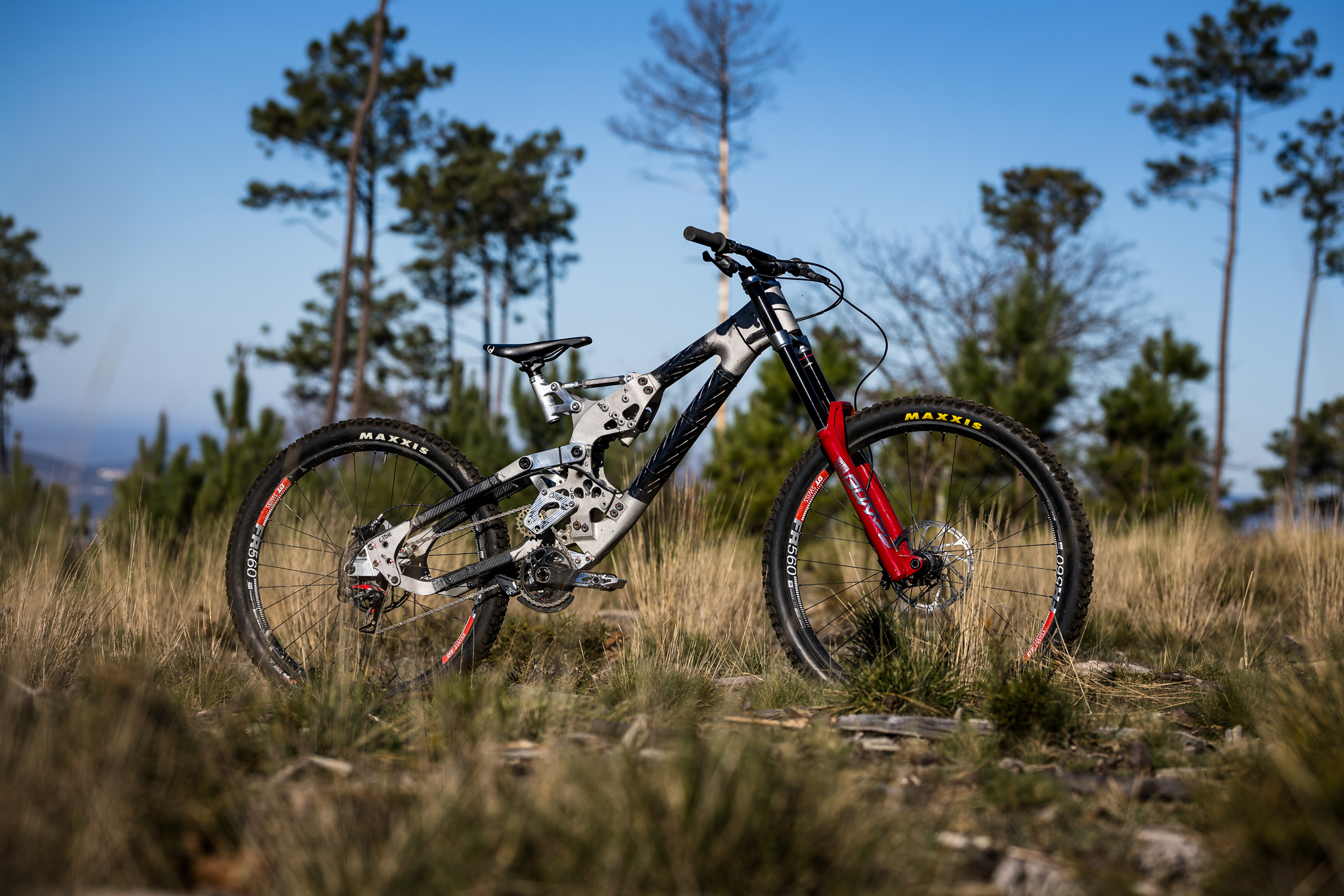Canyon prototype Frankenbike downhill bike