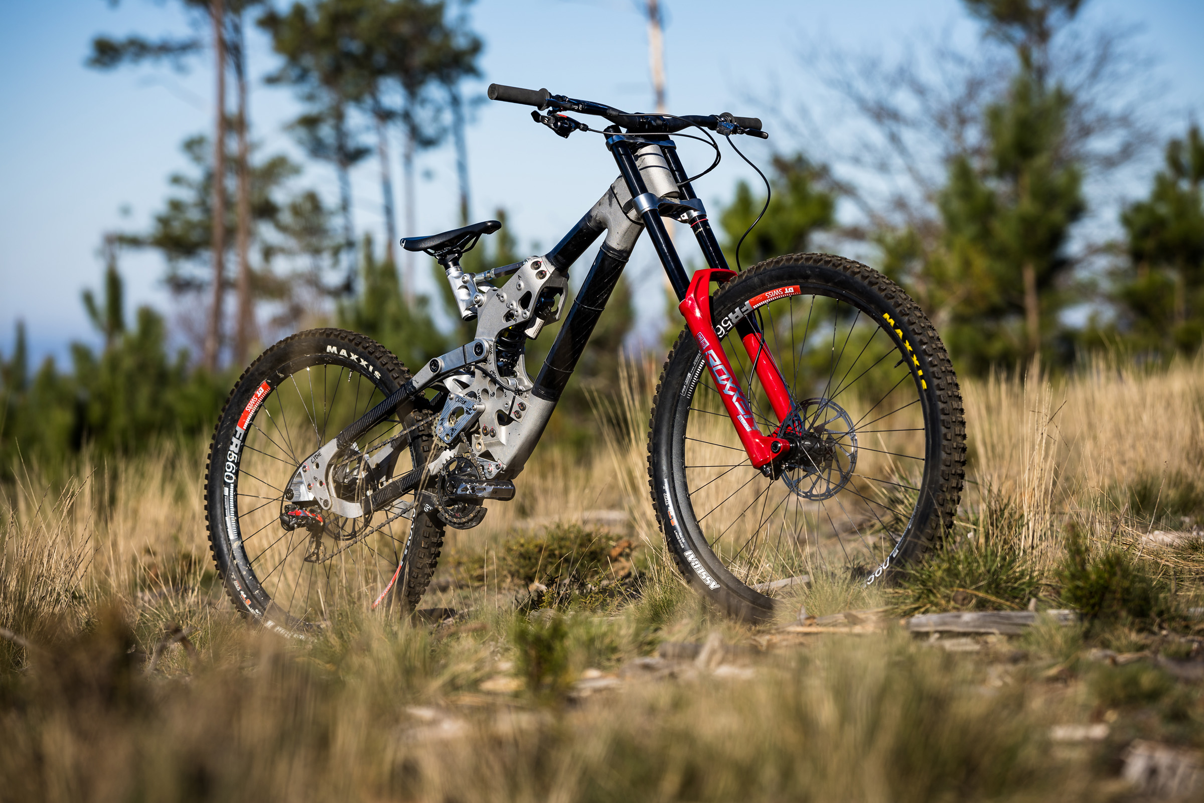 Canyon prototype Frankenbike downhill bike