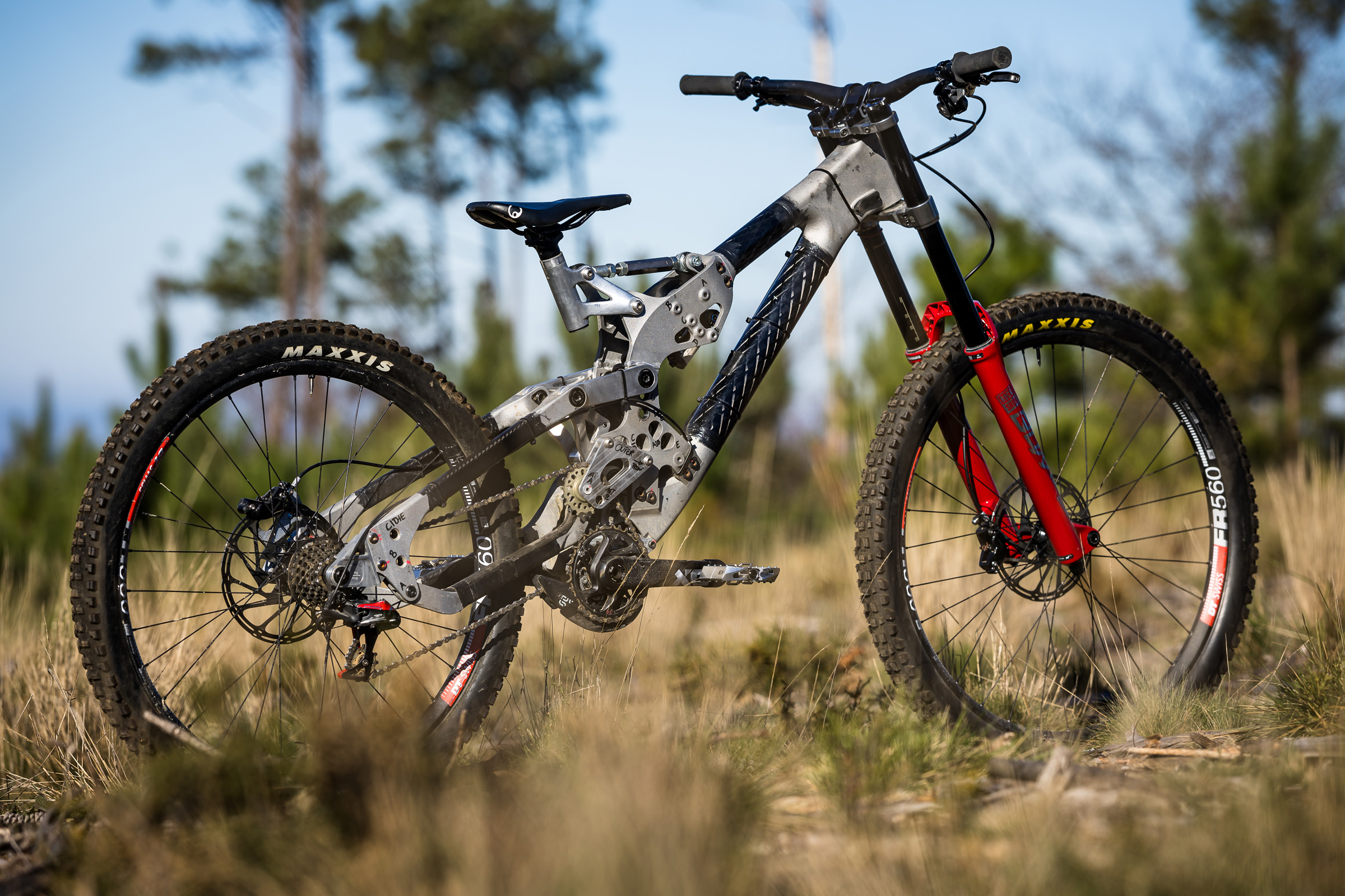 Canyon prototype Frankenbike downhill bike