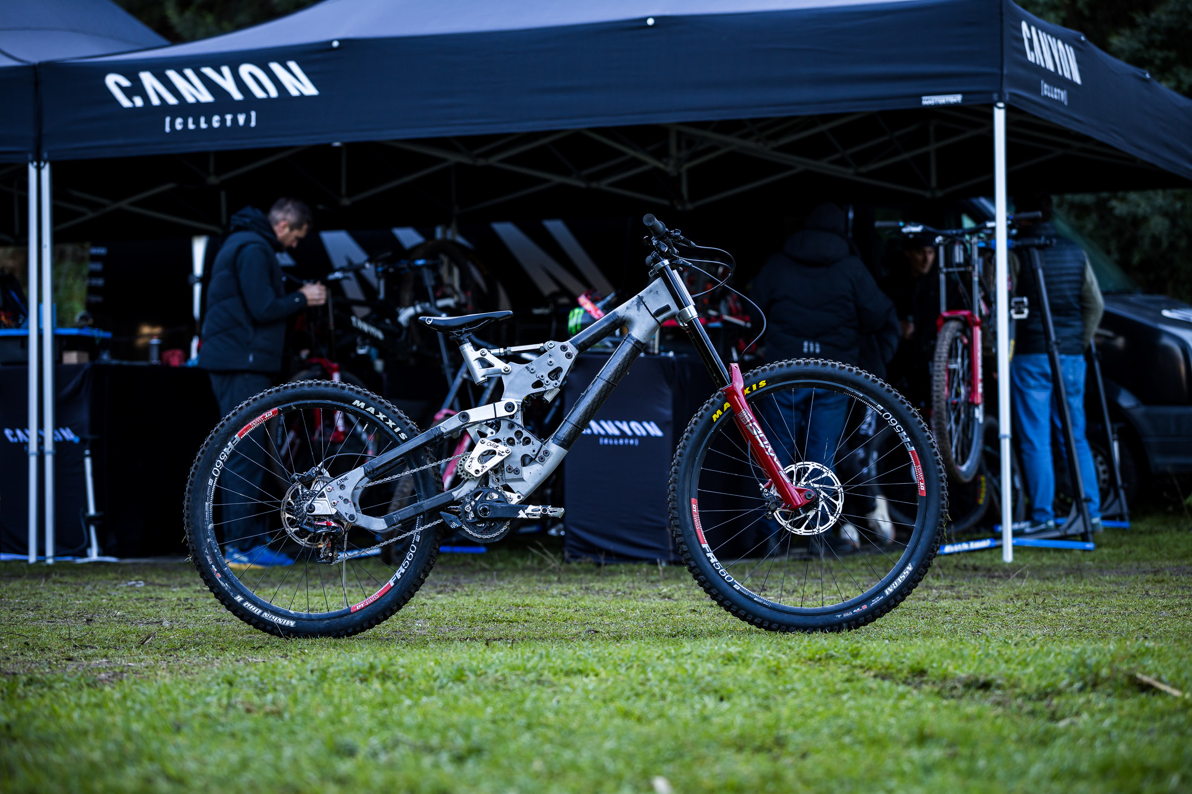 Canyon prototype Frankenbike downhill bike