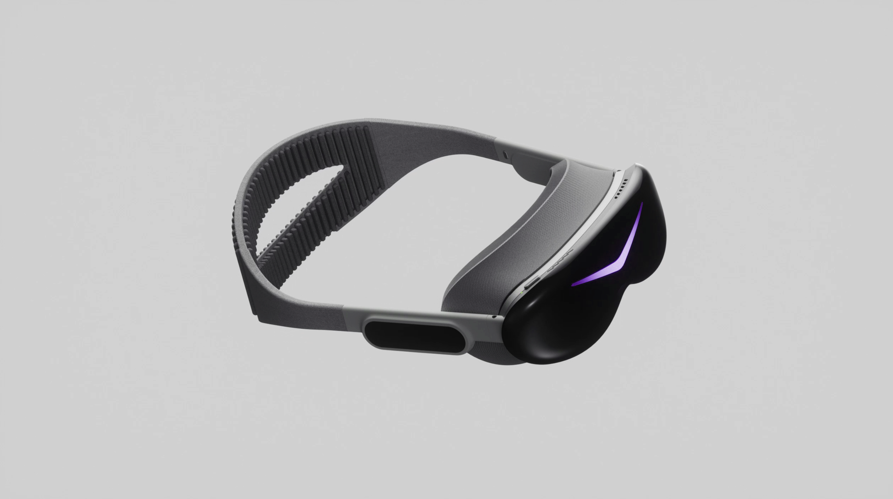 The Pimax Dream Air SE VR headset on a gray background.