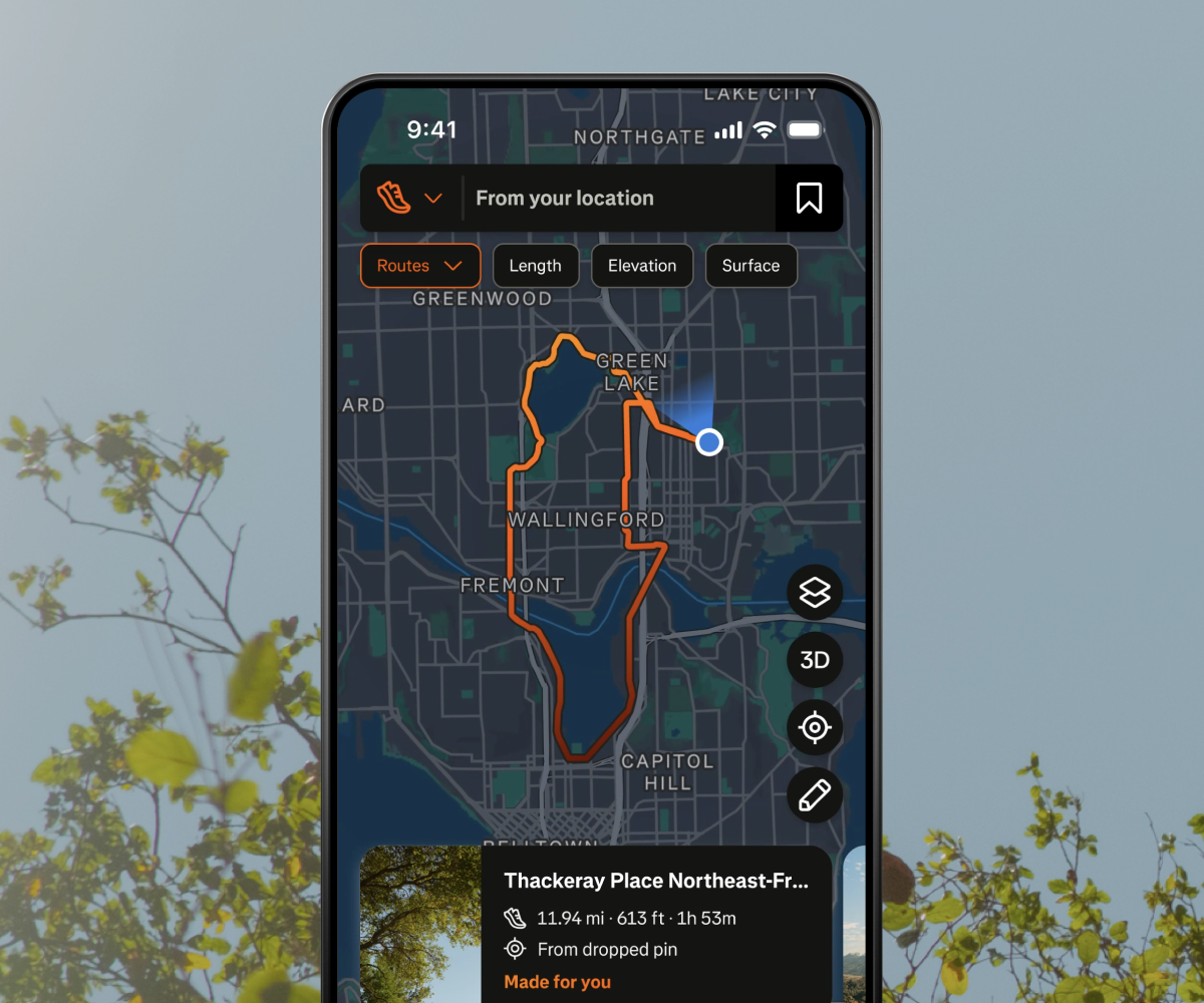 Strava routes app update