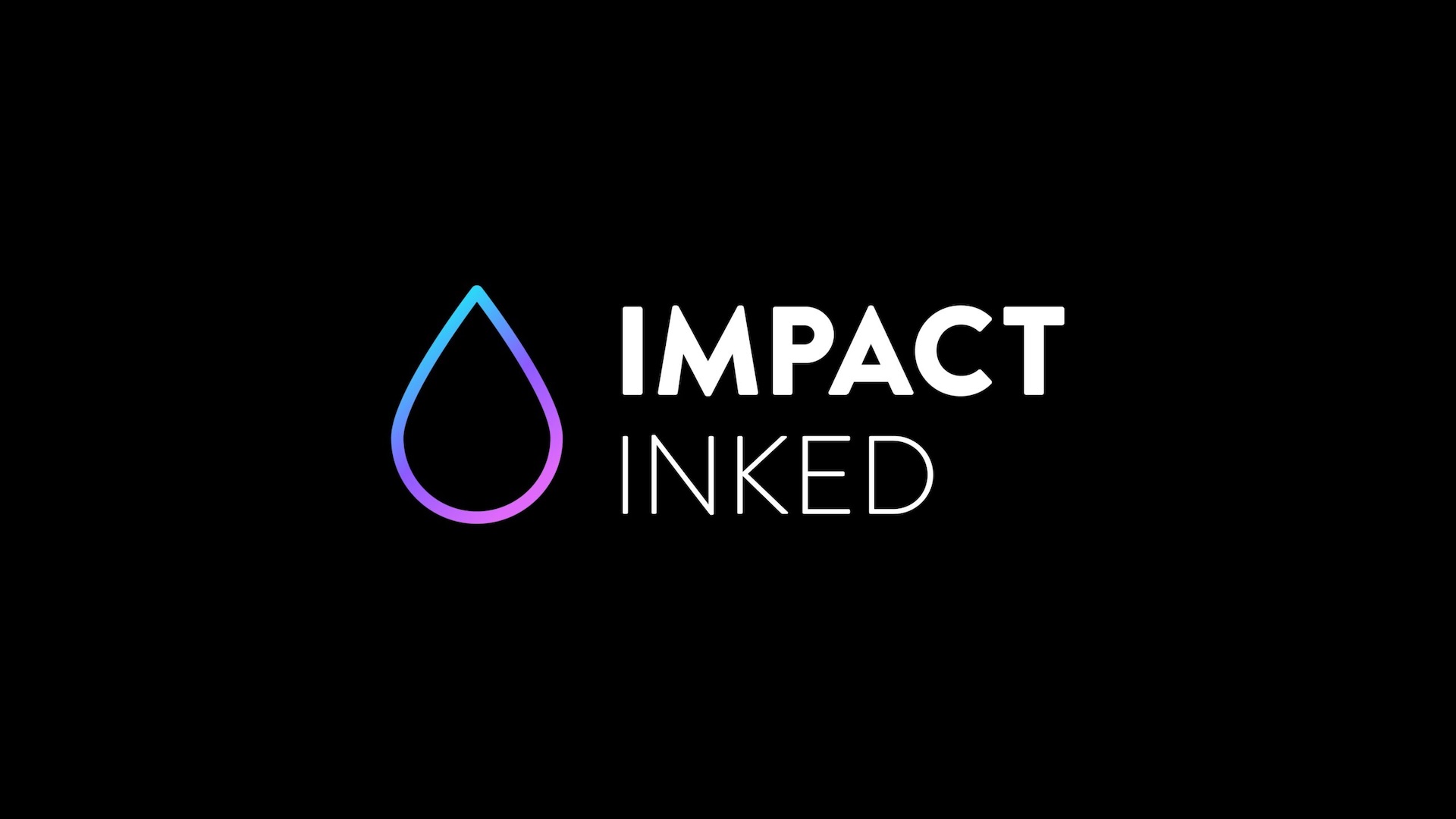The Impact Inked logo and lettering.
