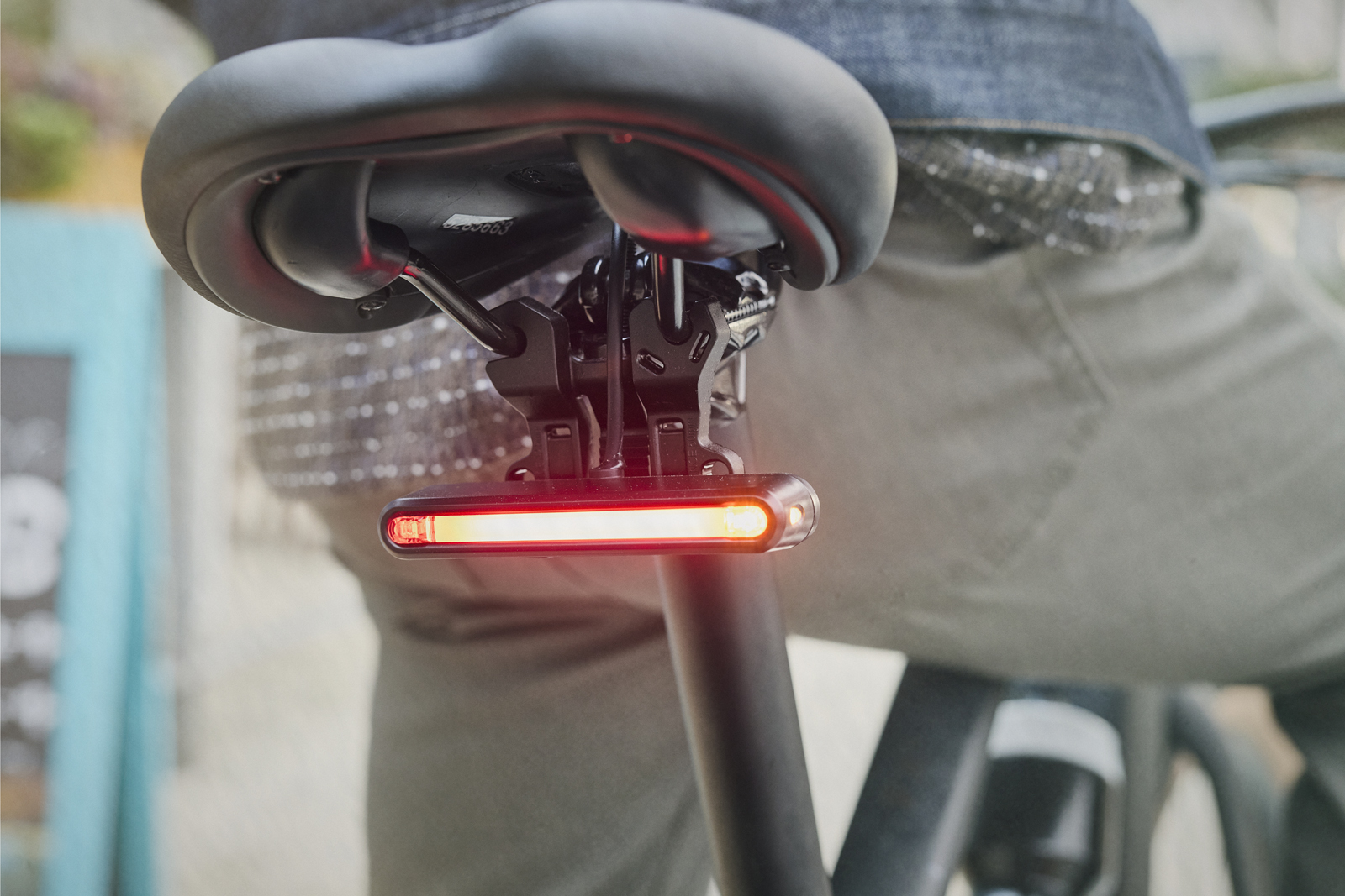 Rear light on Trek FX 1.