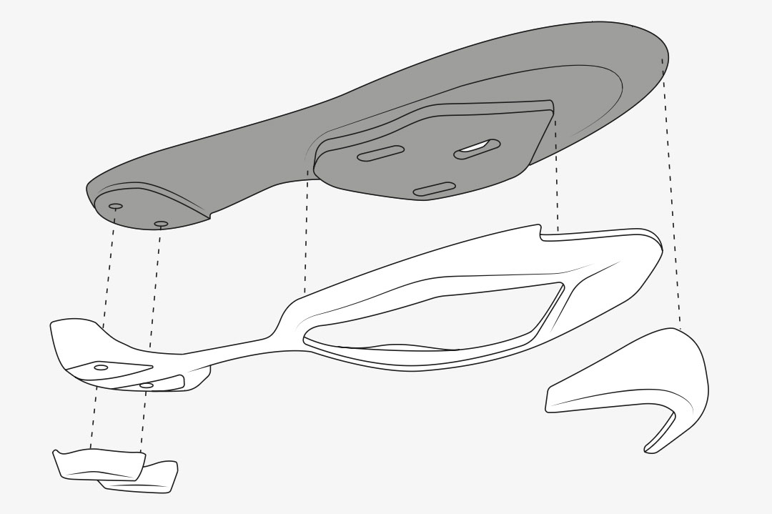 fizik vega outsole detail