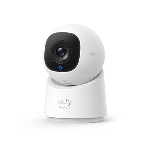 eufy Security Indoor Cam C220, Home Security Cameras, 2K Resolution Security Camera with 360° Pan and Tilt, Plug-in Security Indoor Camera with 2.4G Wi-Fi, Human/Motion AI, Night Vision, AI Tracking