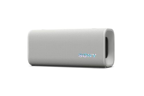 Sony ULT Field 3 Wireless Portable Bluetooth Speaker, IP67 Waterproof, Dustproof, Rustproof, and Shockproof with Enhanced Bass, 24 Hour Battery and Shoulder Strap (SRSULT30W), Off White