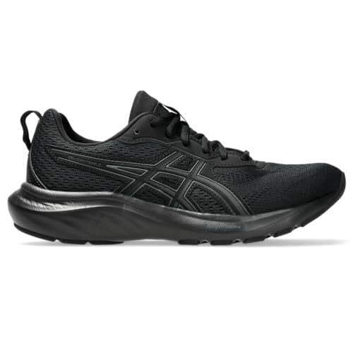 ASICS Women's Gel-Contend 9 Running Shoes, 6, Black/Graphite Grey