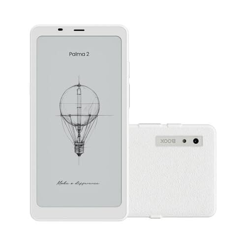 BOOX Palma2 Mobile ePaper eBook Reader Fingerprint Recognition Smart Button Dual Microphones Off White