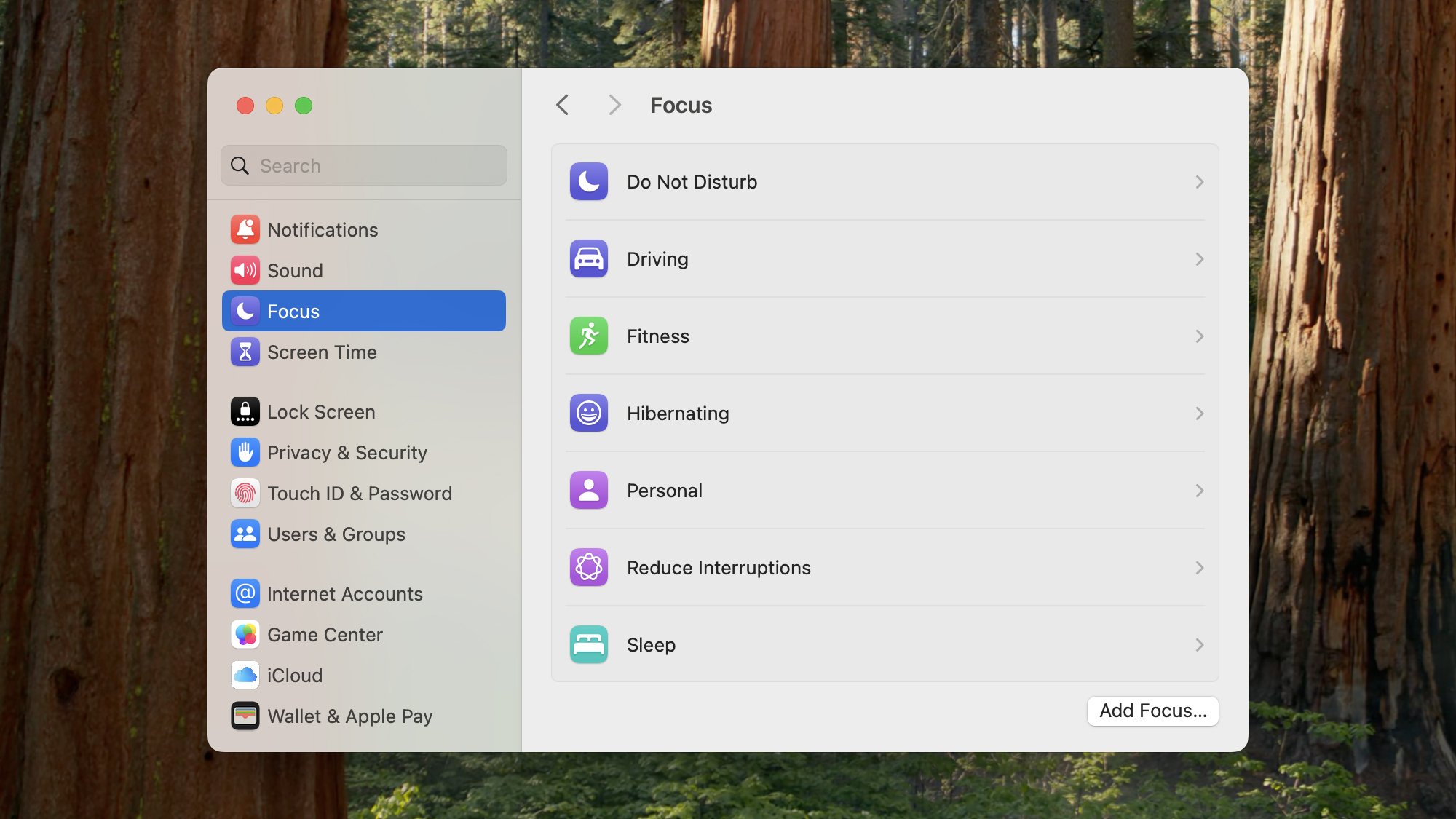macOS notifications