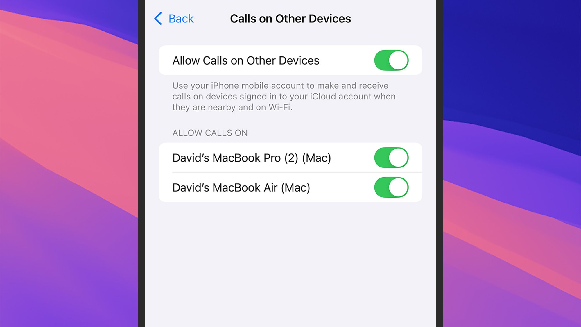iOS notifications