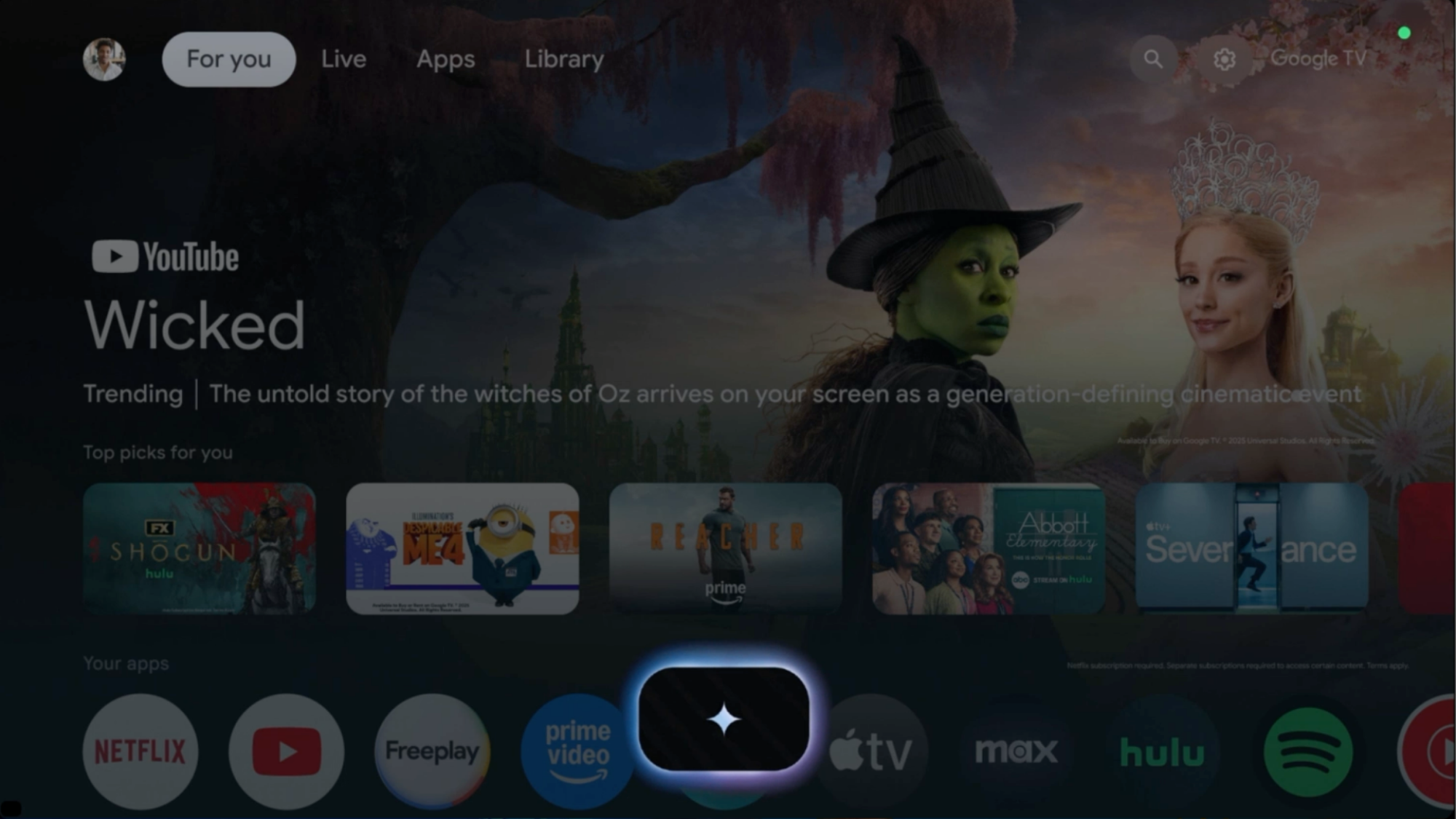 Gemini on Google TV