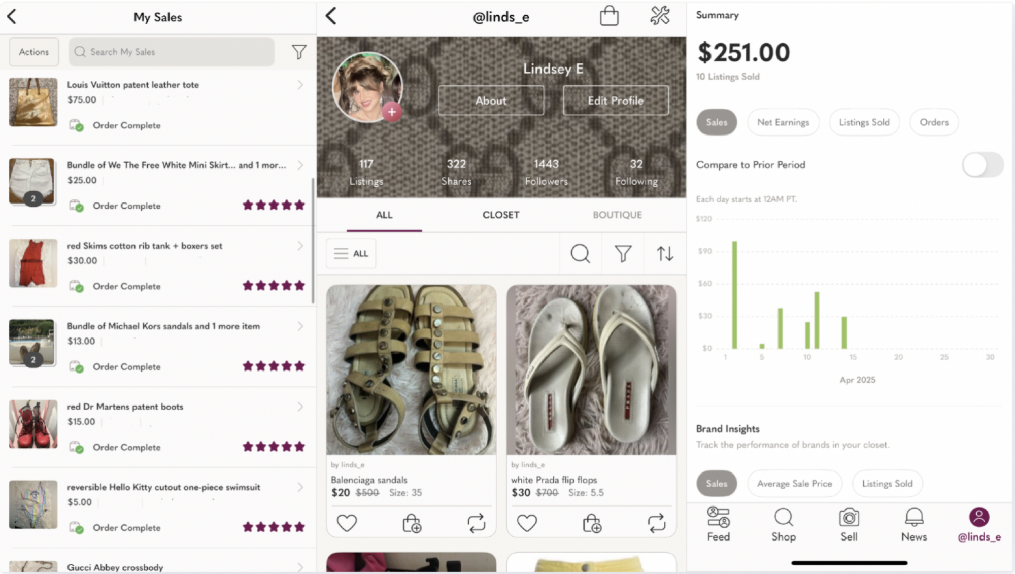 Poshmark on iOS