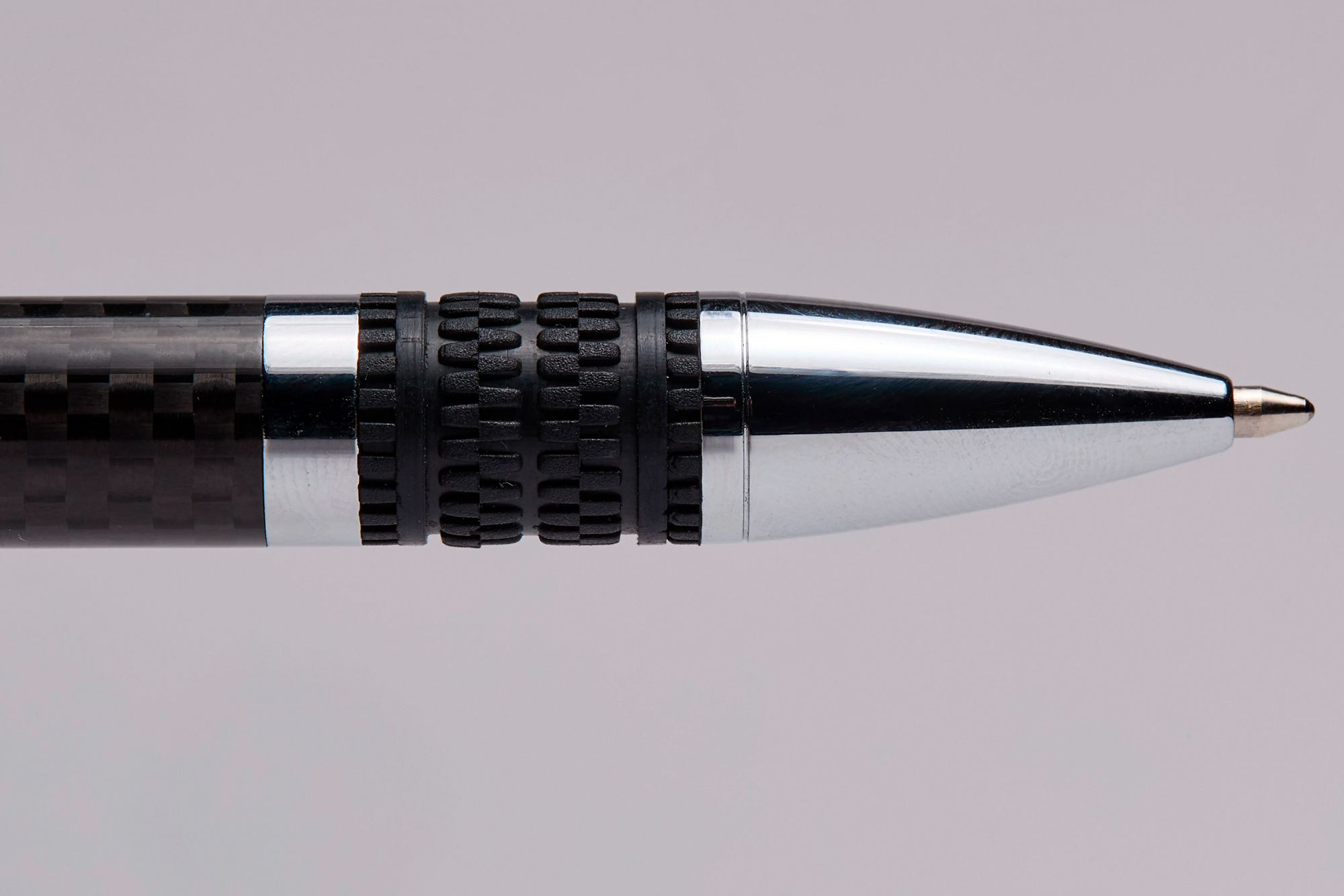 Ekoi Carbon Fibre Pen grip detail