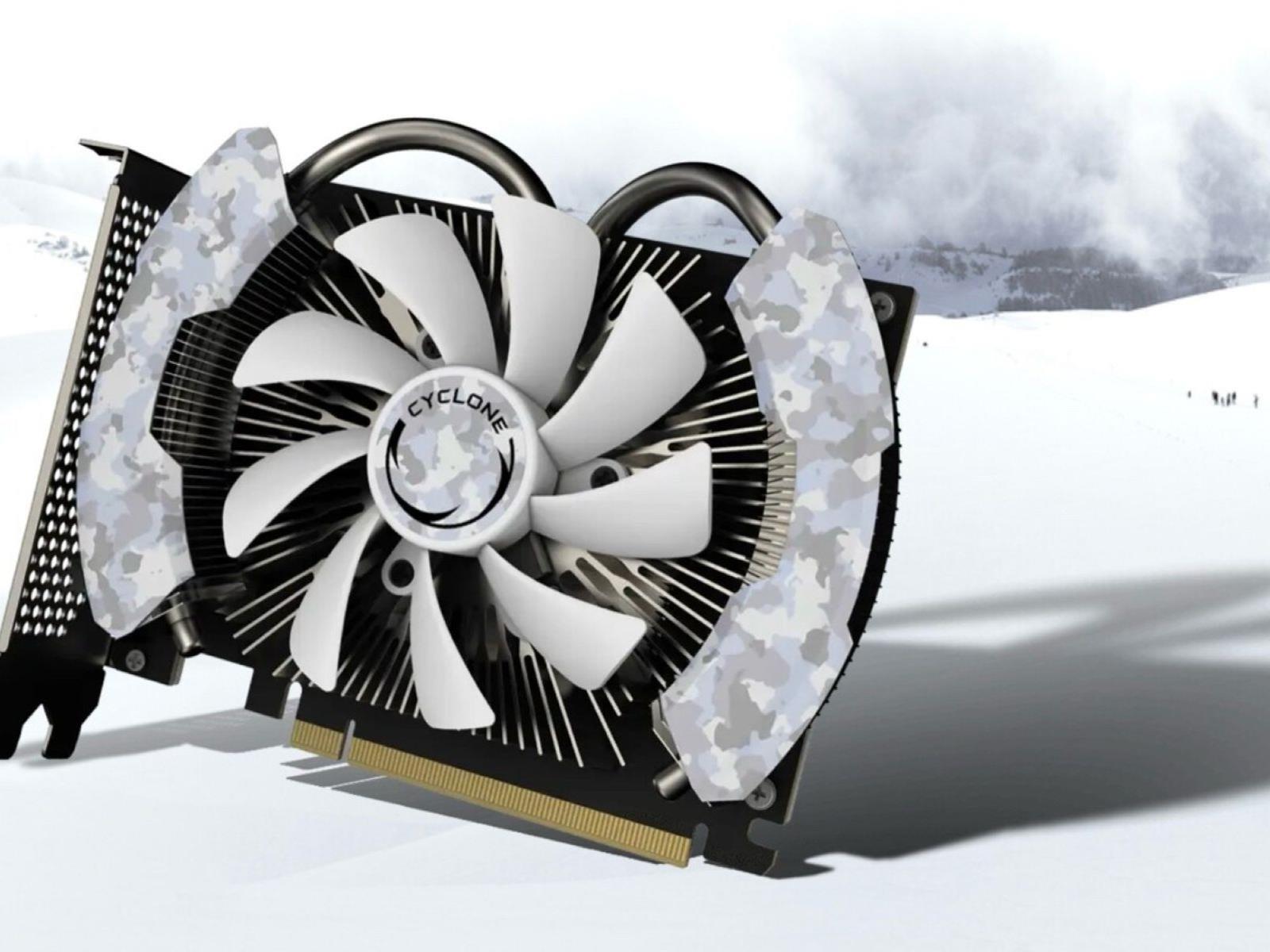 MSI's Iconic Cyclone GPU Series Returns Starting With A Frosted Snow-Camo RTX 5060