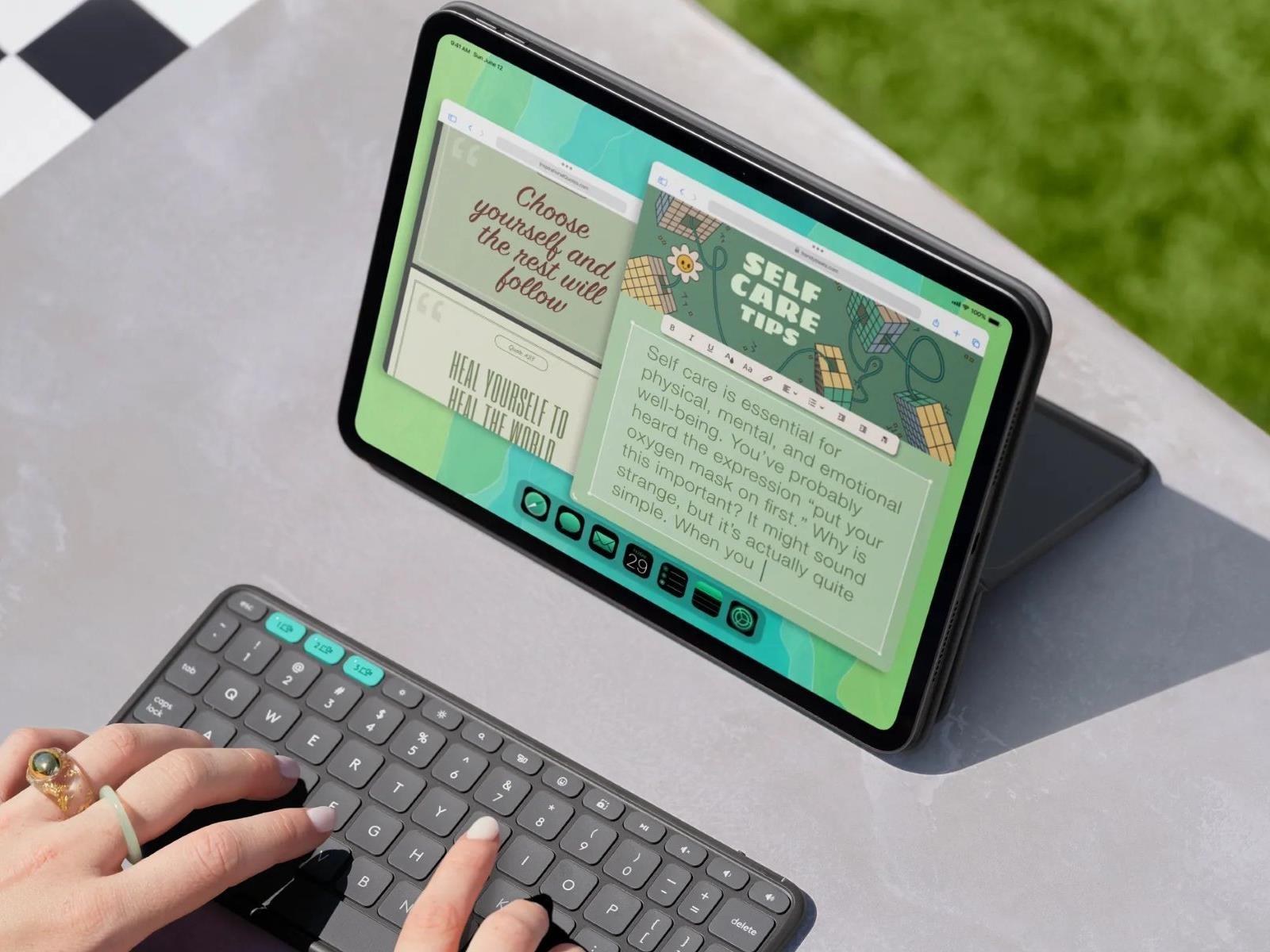 Logitech's New Flip Folio Keyboard Case Brings A Detachable Twist To iPad