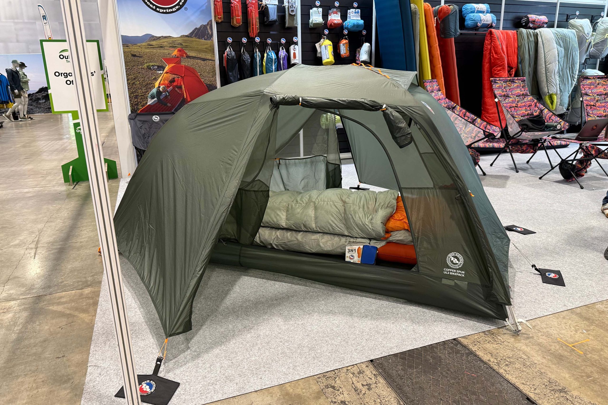 Big Agnes Copper Spur UL2 Bikepack up