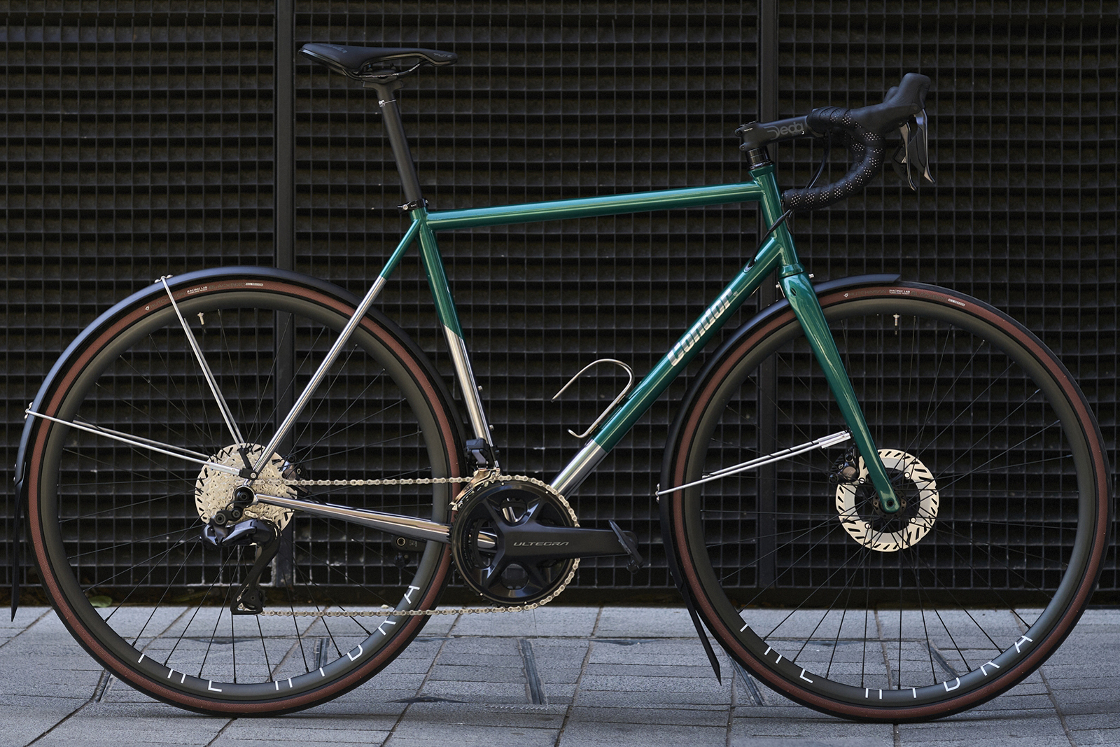 Condor Fratello Stainless steel road bike.