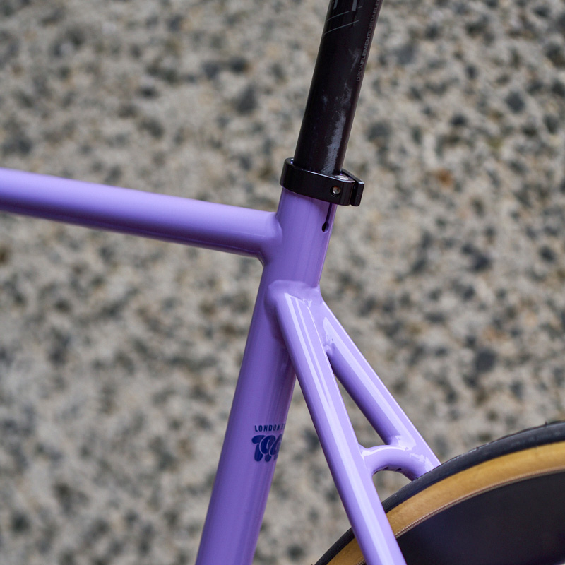 Semi-dropped seatstays on Condor Italia RC Ltd.
