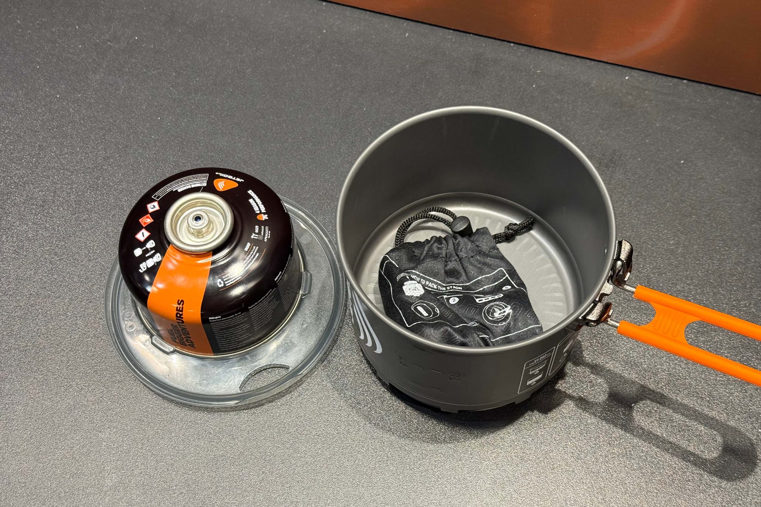 Jetboil Stash packed