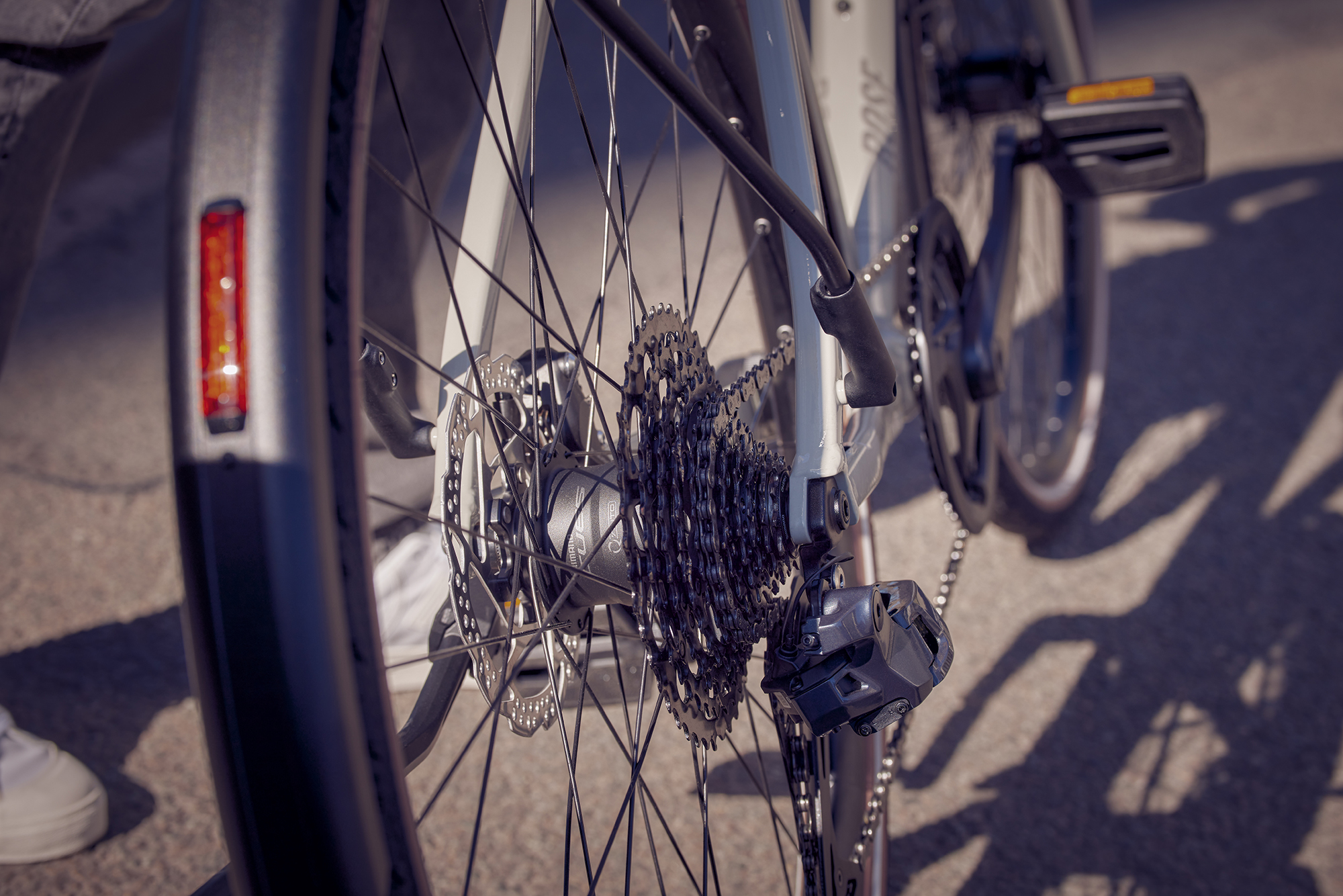 Shimano Q'Auto hub on urban bike