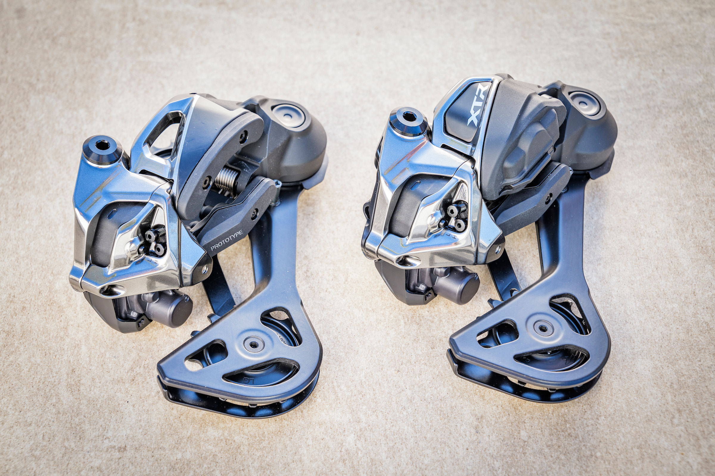 Shimano XTR derailleurs