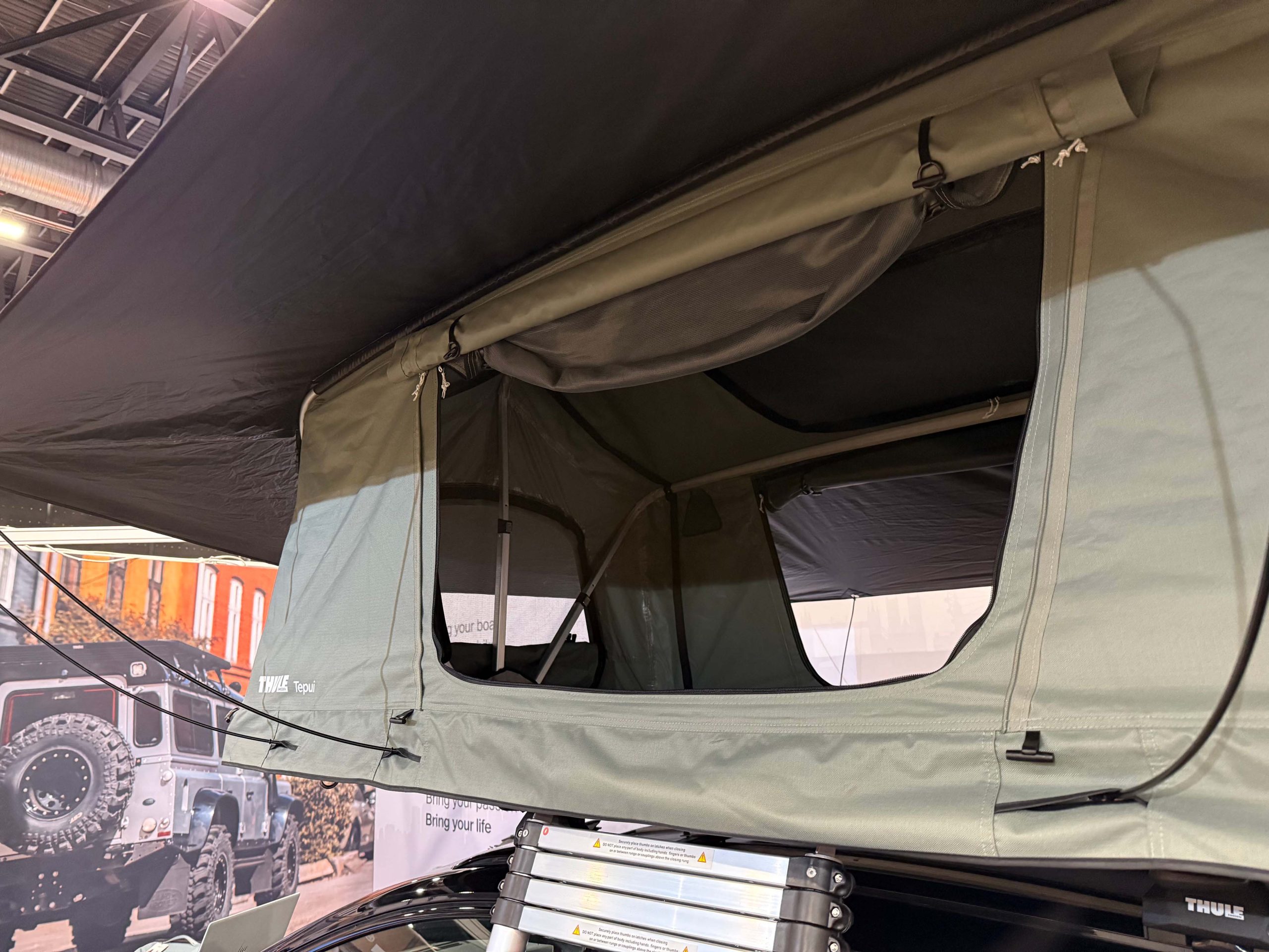 Thule Tepui Foothill roof tent door