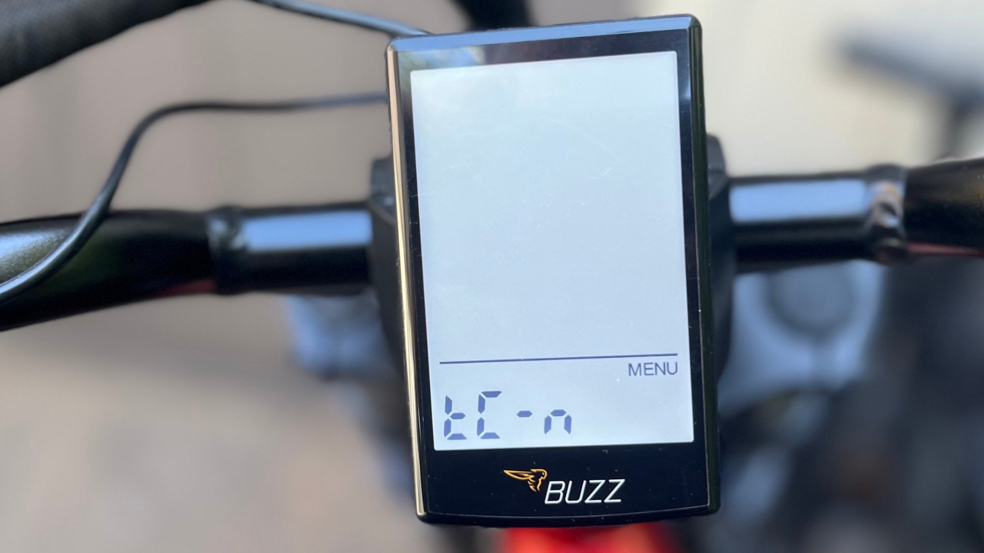 Display screen Buzz Drone E-Bike