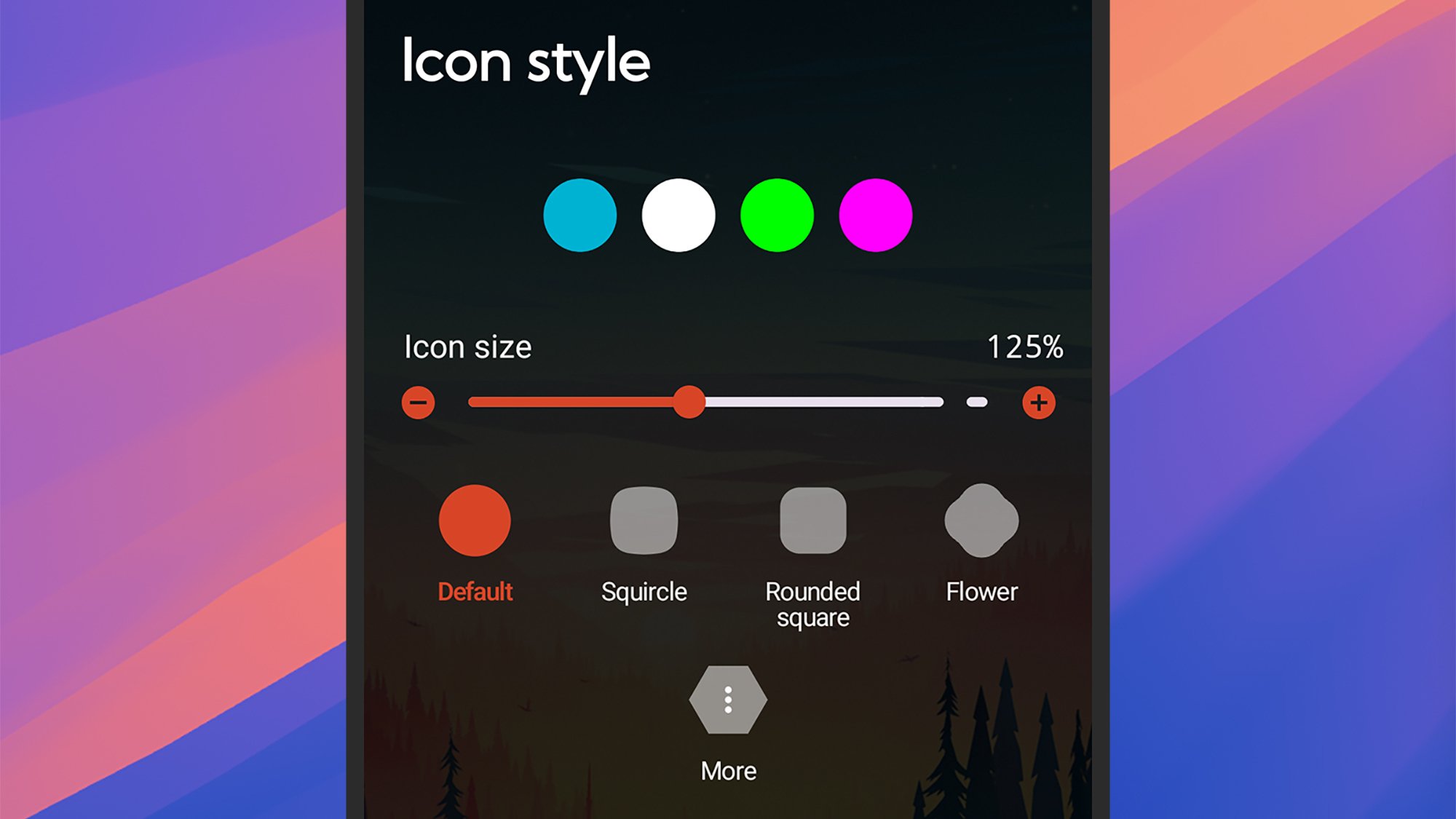 Launcher customization