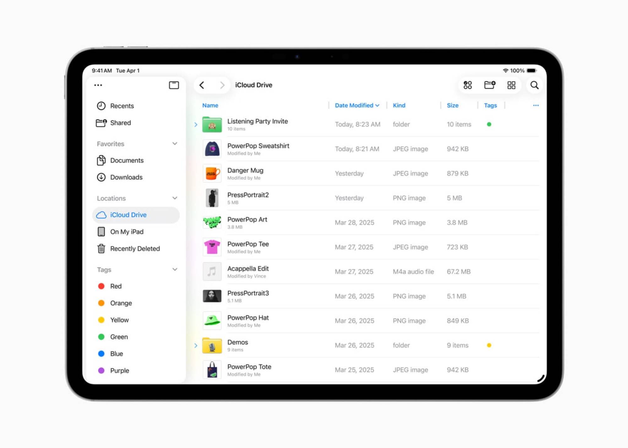 Apple Files app