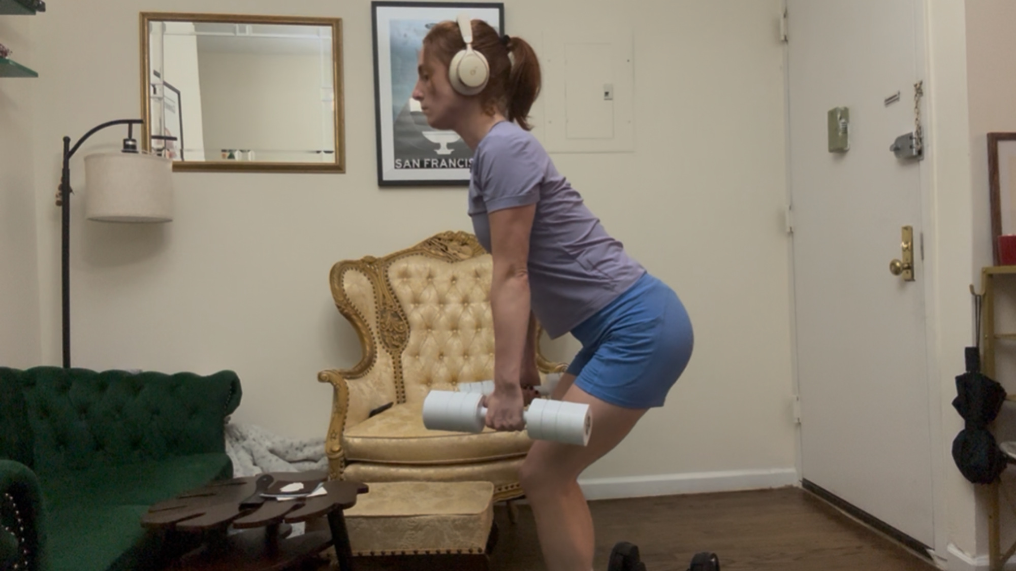 Bent-over rows