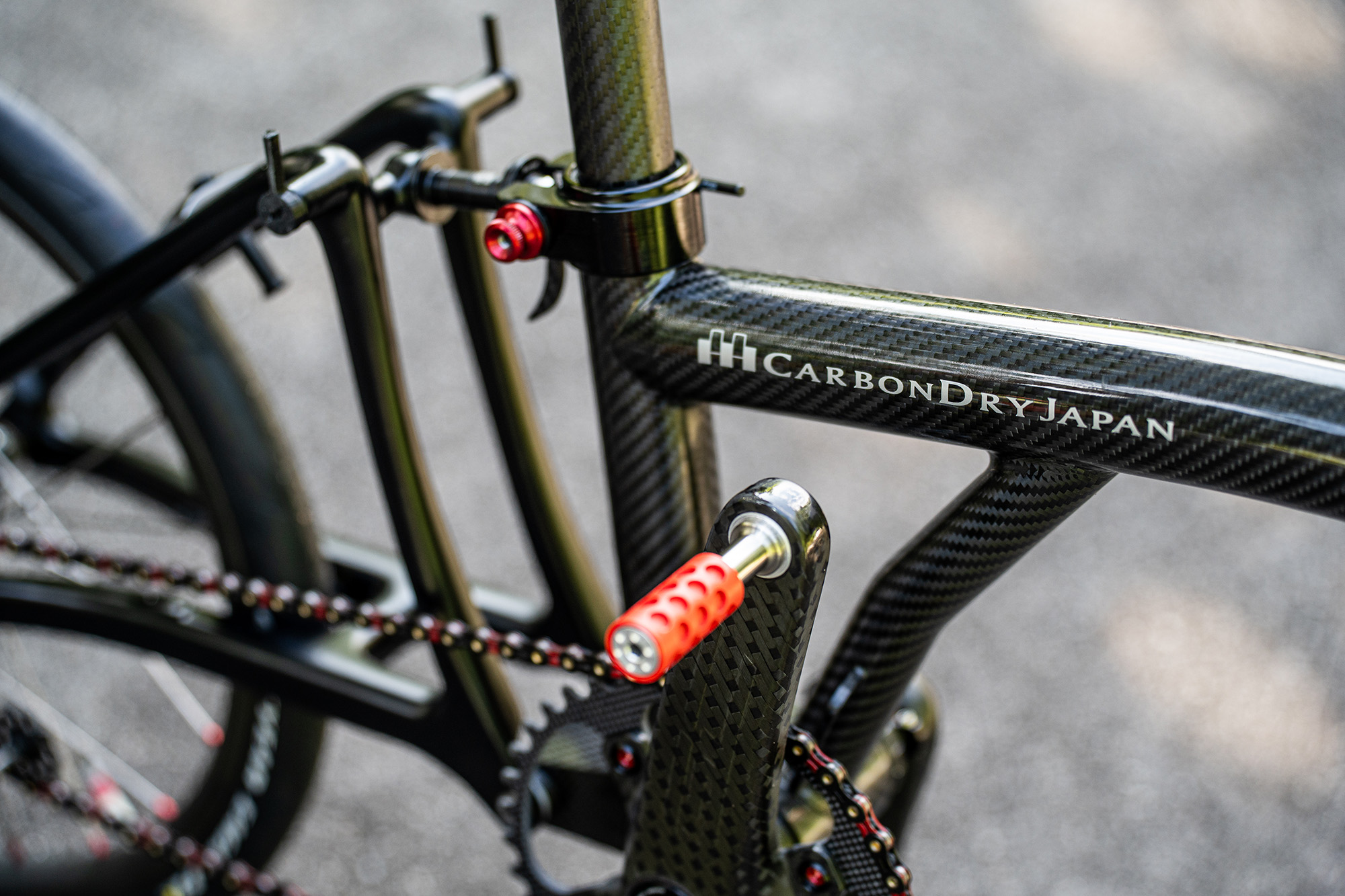 Carbon Brompton frame