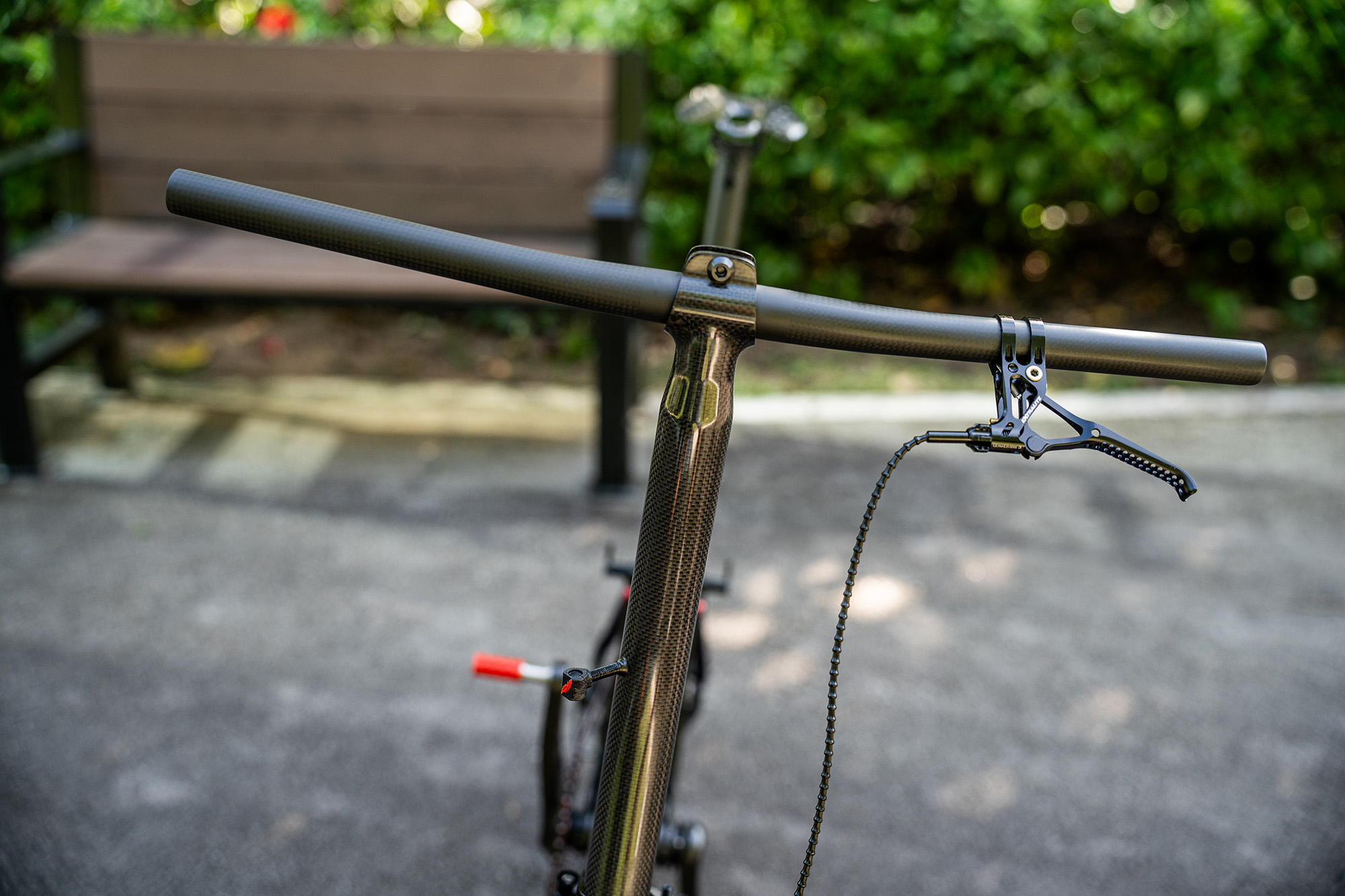 Carbon Brompton handlebar