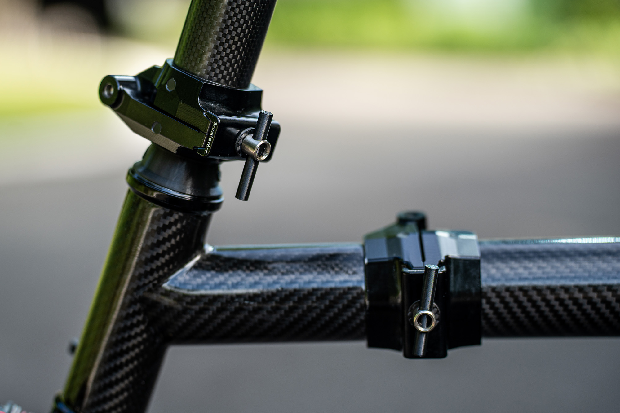 Carbon Brompton lugs