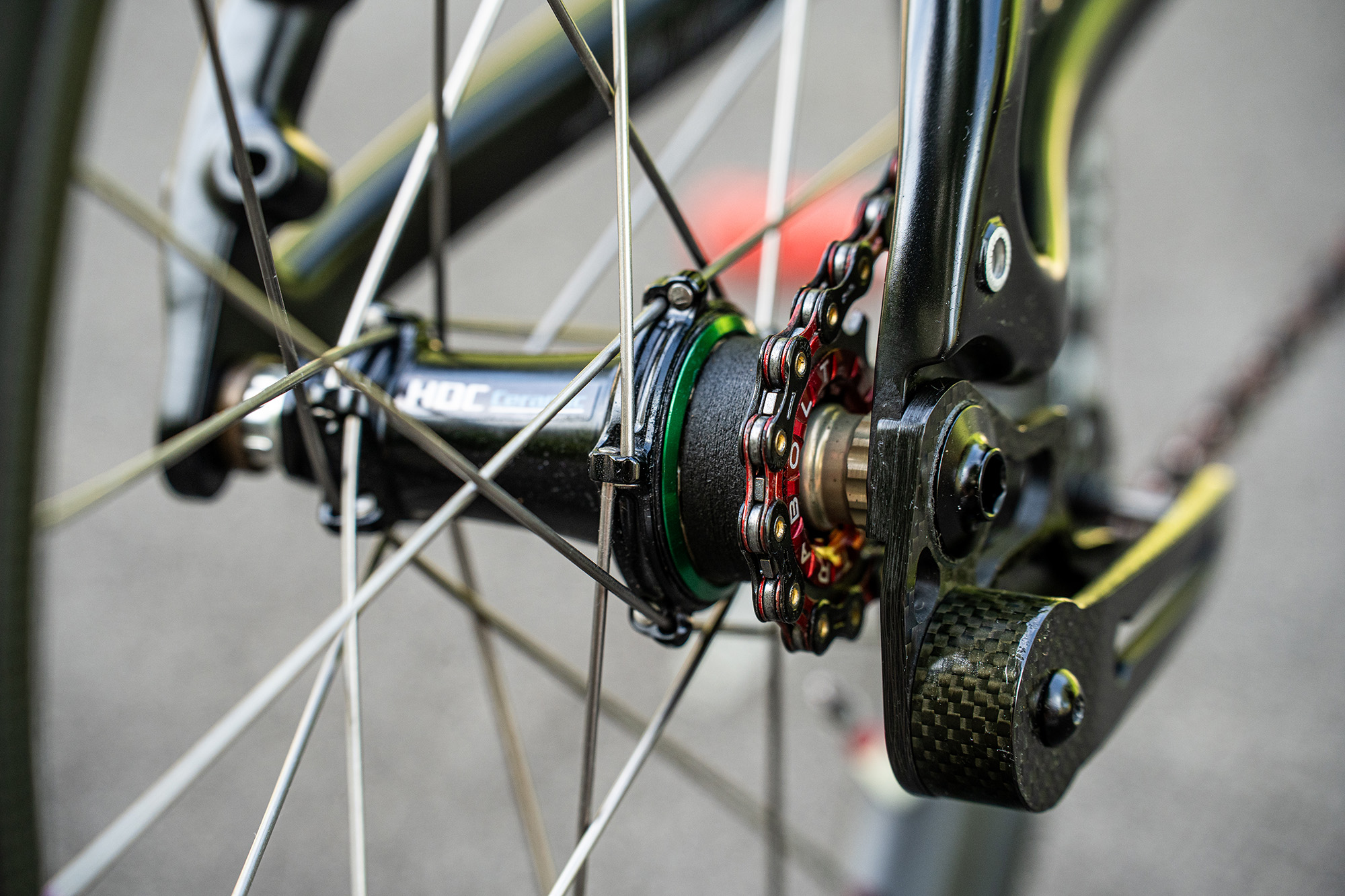 Carbon Brompton single speed