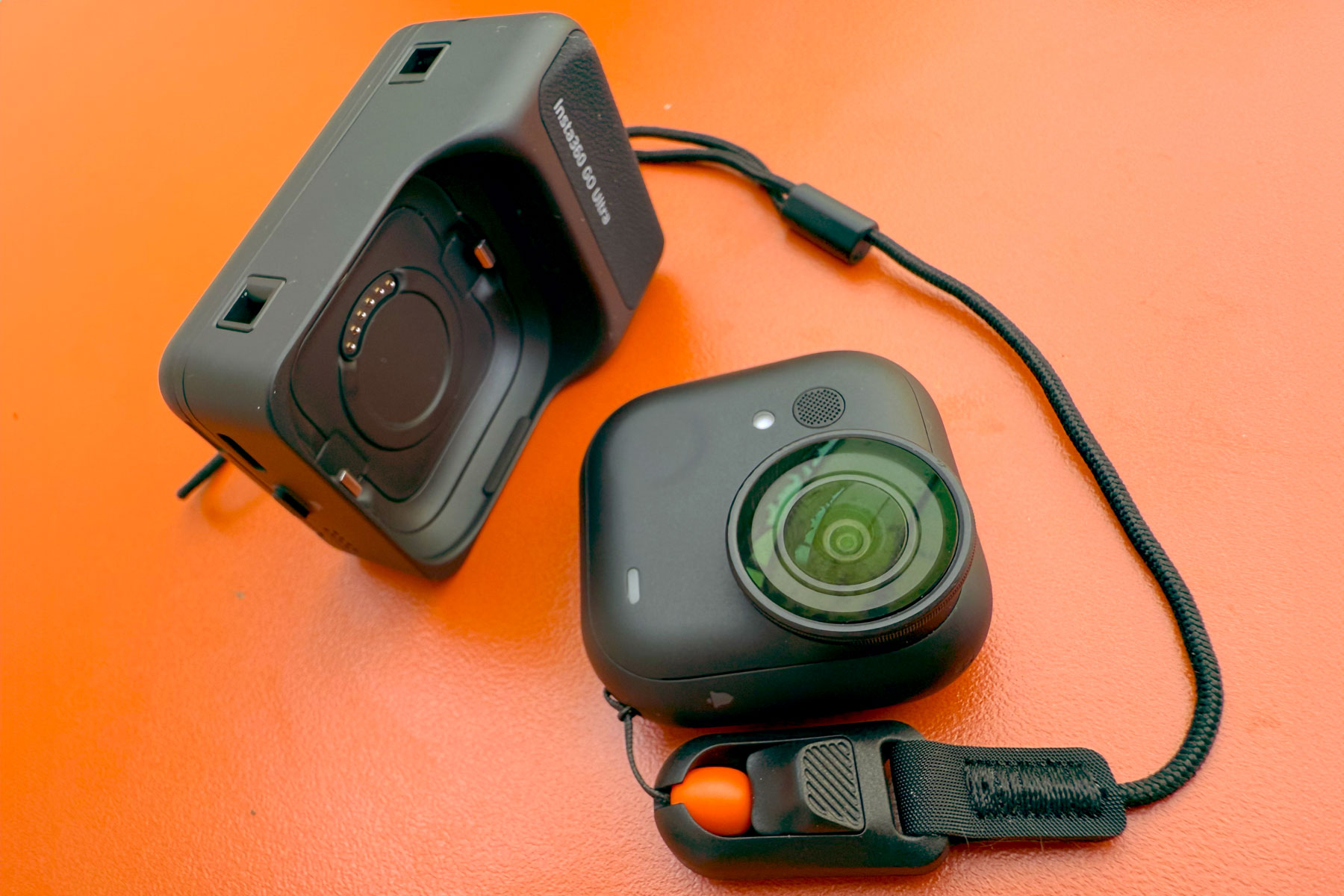Insta360 Go Ultra camera and action pod