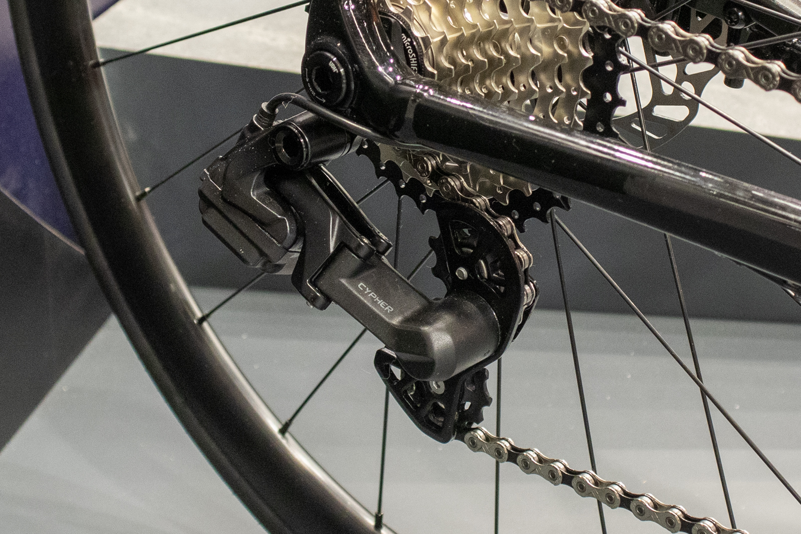 Microshift Cypher rear derailleur.