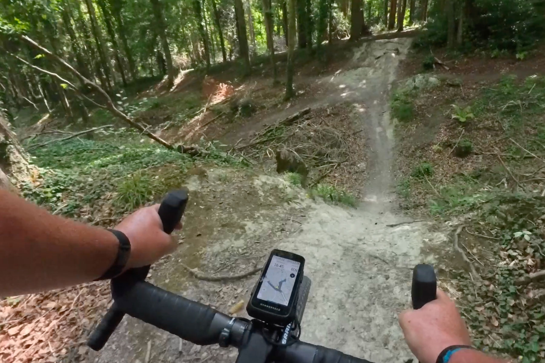 onbike insta360 go ultra footage