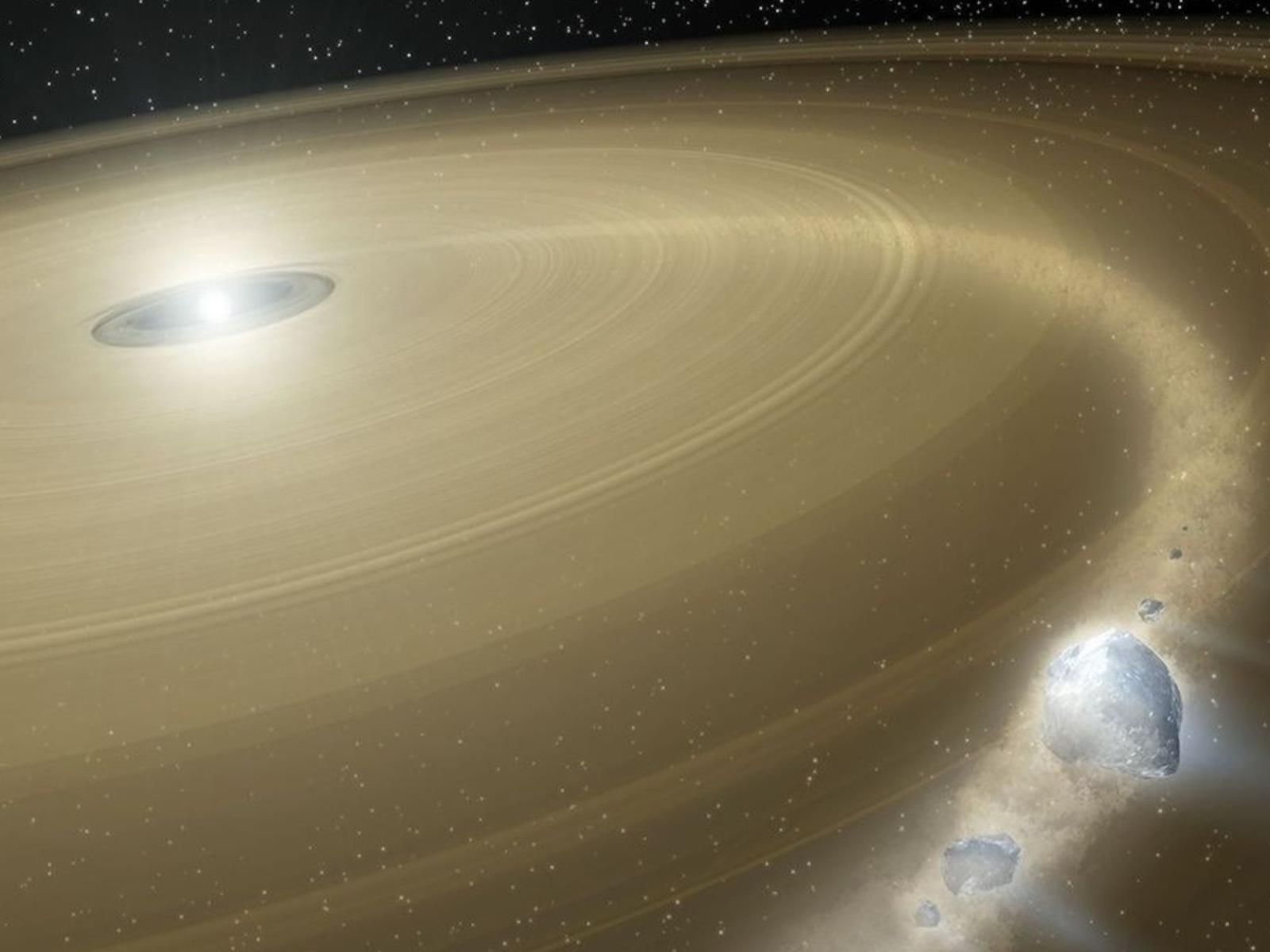 NASA's Hubble Captures Carnage Of A White Dwarf Devouring A Pluto-Sized Object