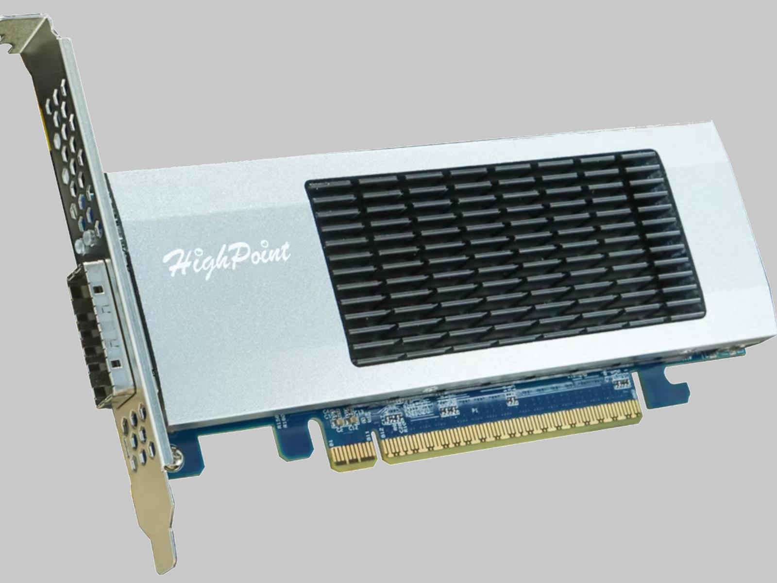 HighPoint Rocket 7638D Storage Solution Eliminates CPU Bottlenecks For NVIDIA GPUs
