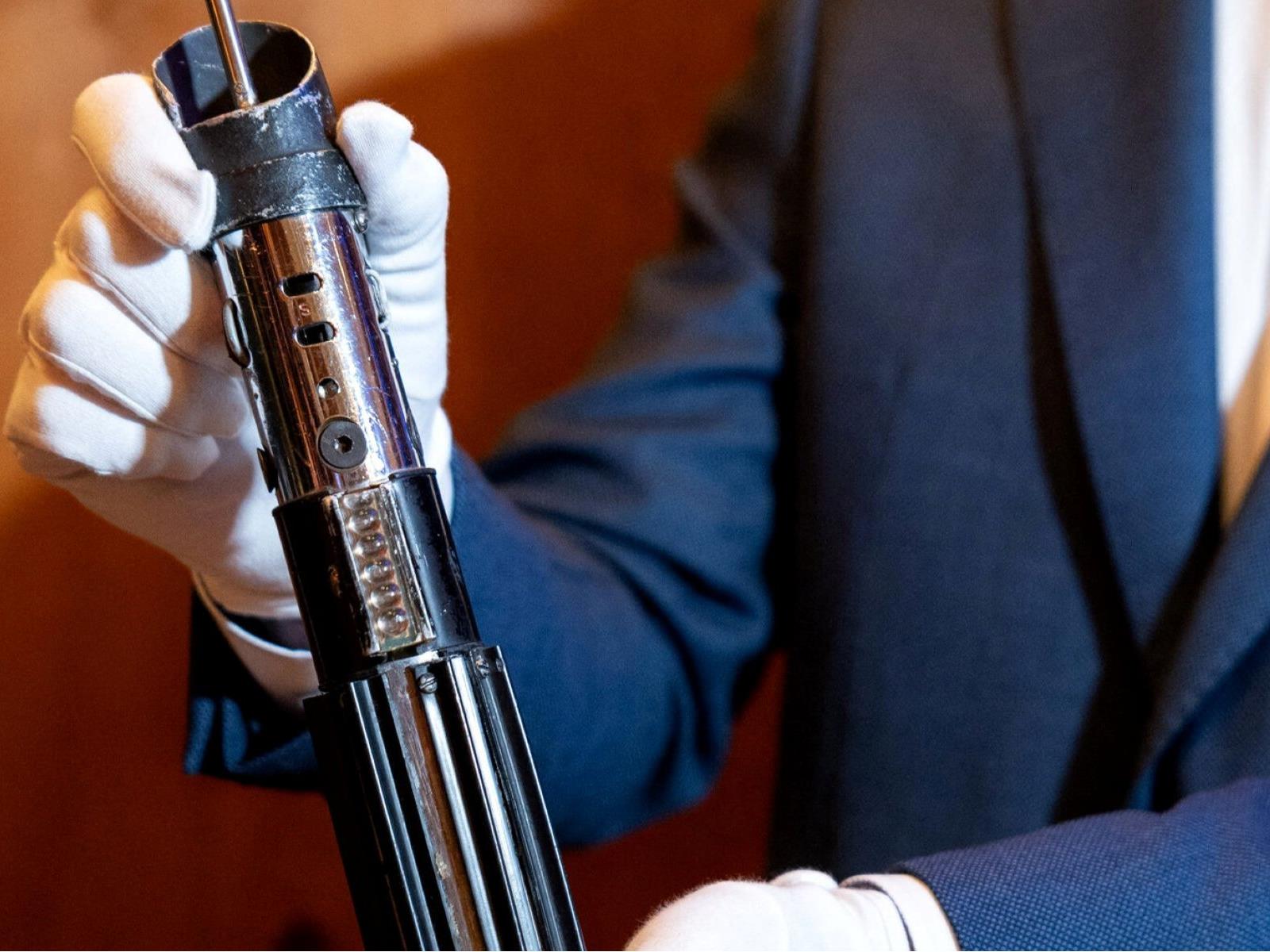 Darth Vader's Star Wars Lightsaber Prop Slays At Auction With Massive Winning Bid