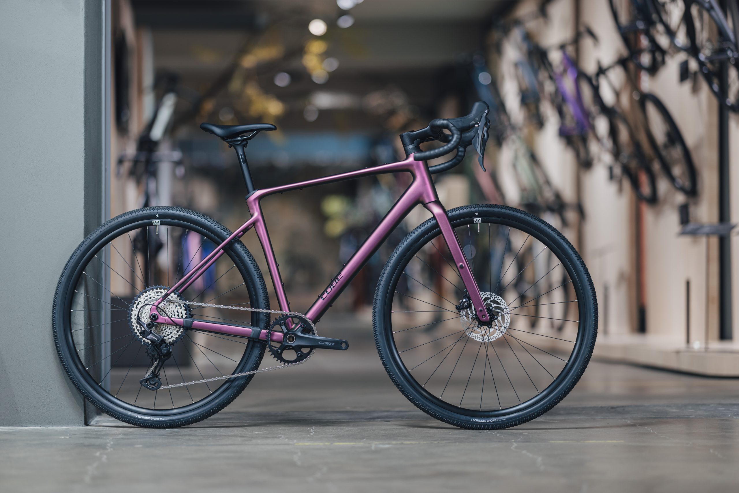 Nuroad SLX in bike shop