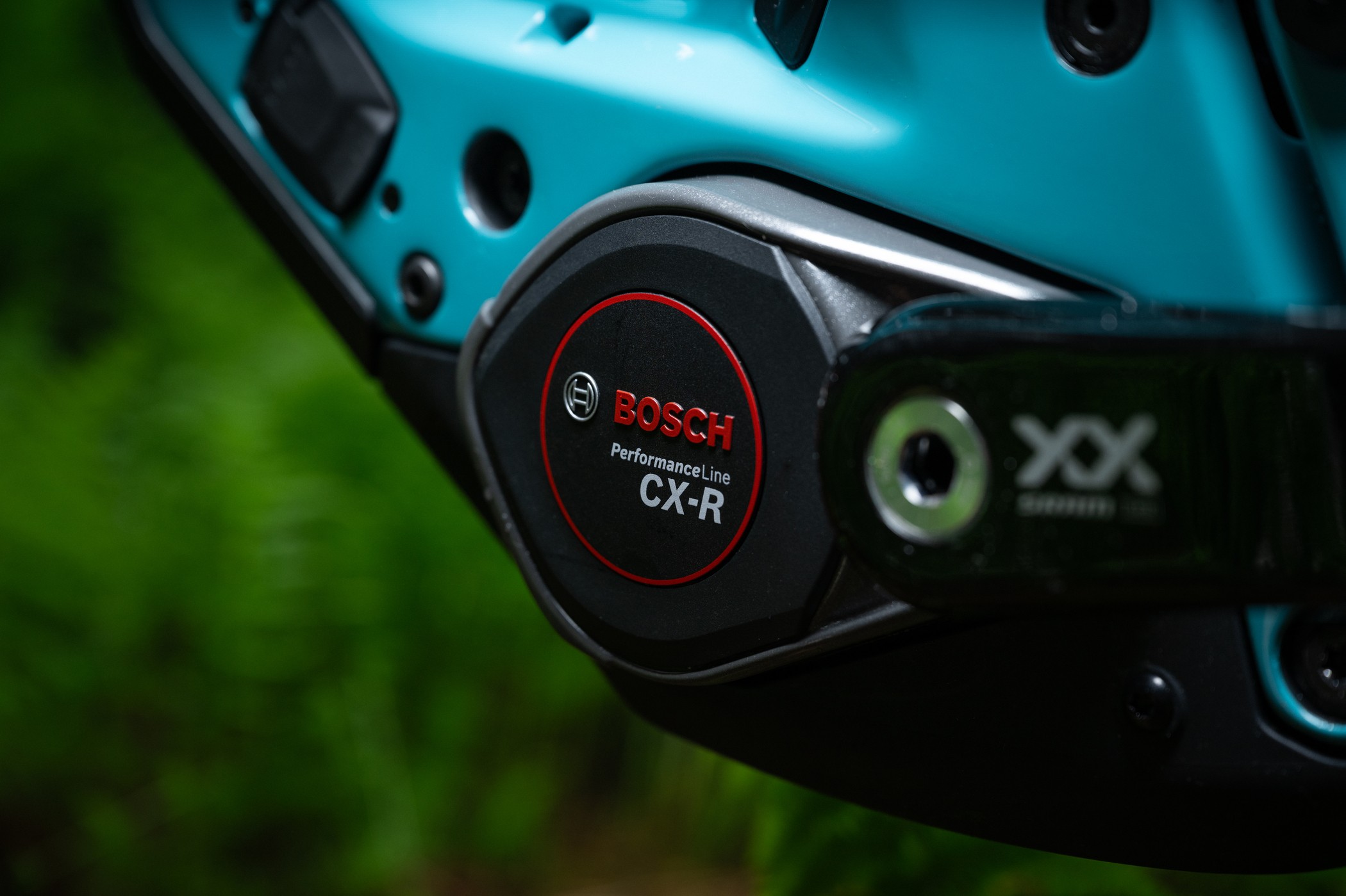 Bosch Performance Line CX Race motor in the Yeti LTe T4 e-mountain bike