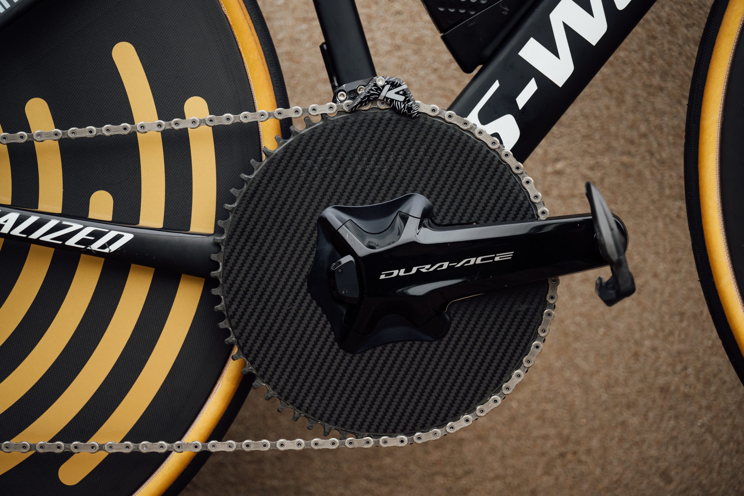 Remco Evenepoel's Specialized Shiv TT