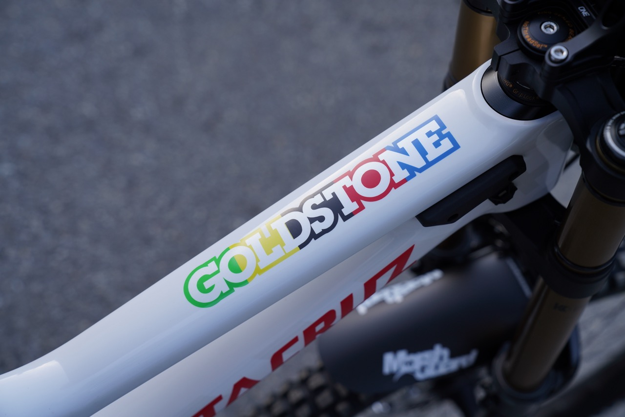 Jackson Goldstone's Santa Cruz V10 at Lenzerheide